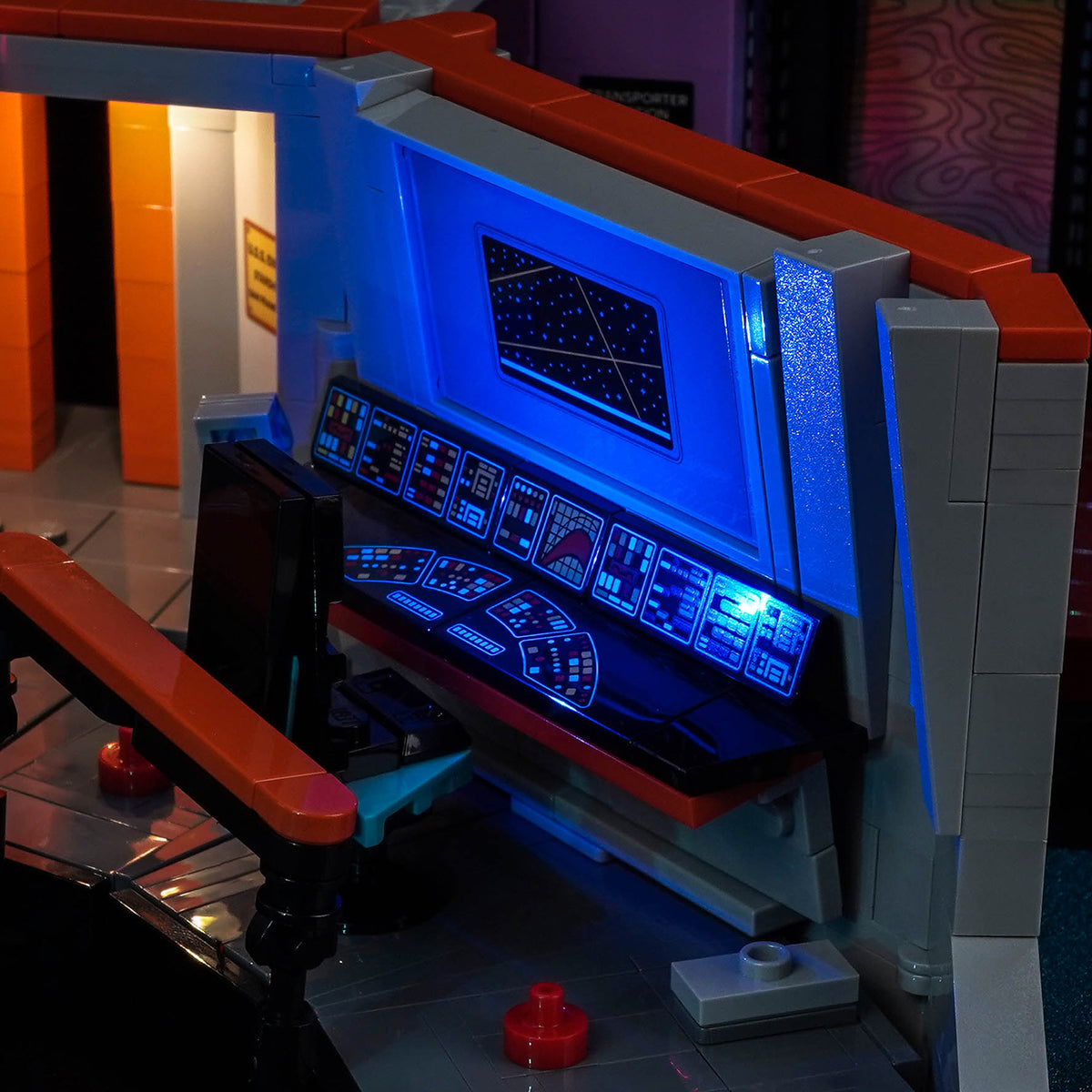 BrickBling Light Kit for LEGO Icons Star Trek: U.S.S. Enterprise NCC-1701™ Bridge 11385