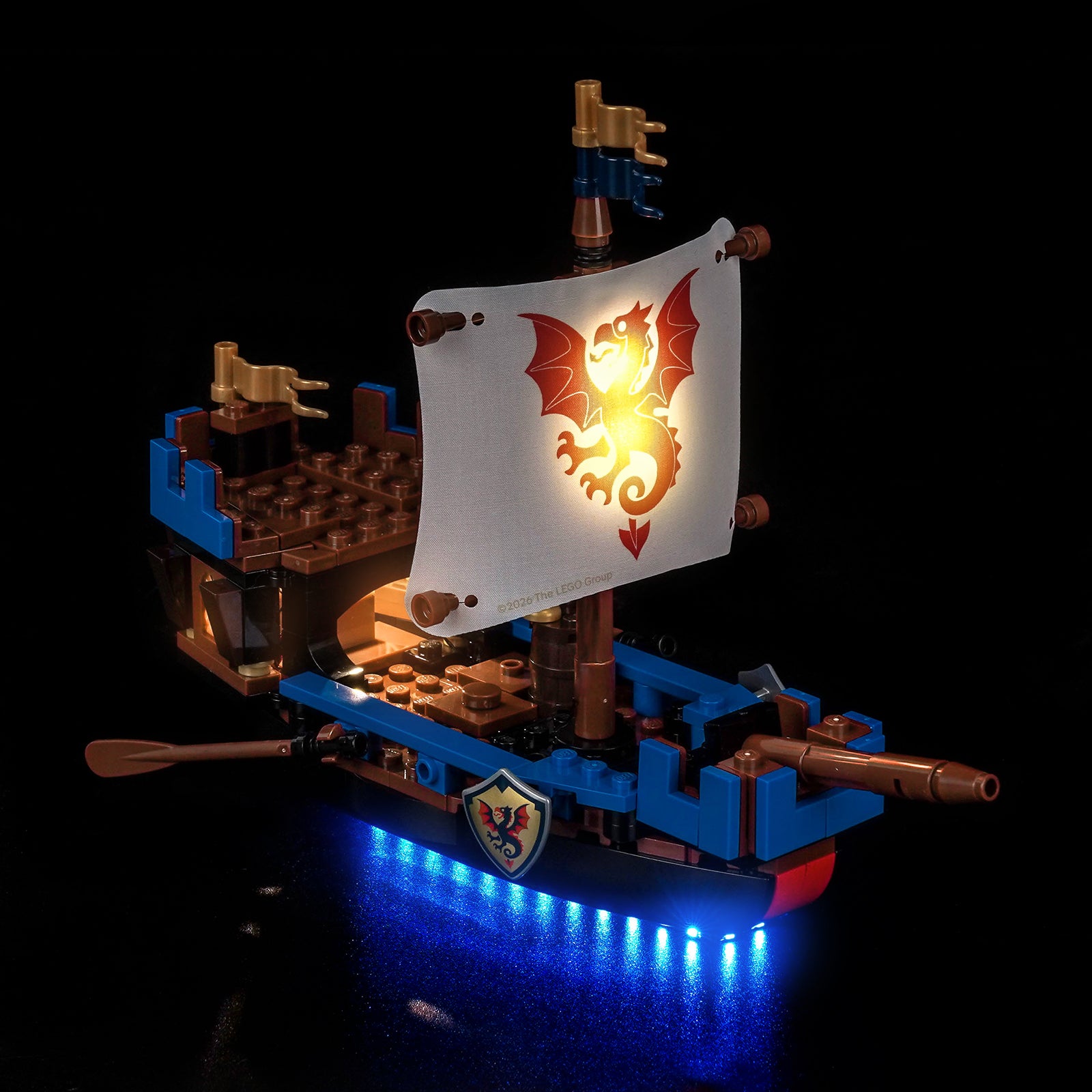 BrickBling Light Kit for LEGO Ideas Sea Serpent 40912