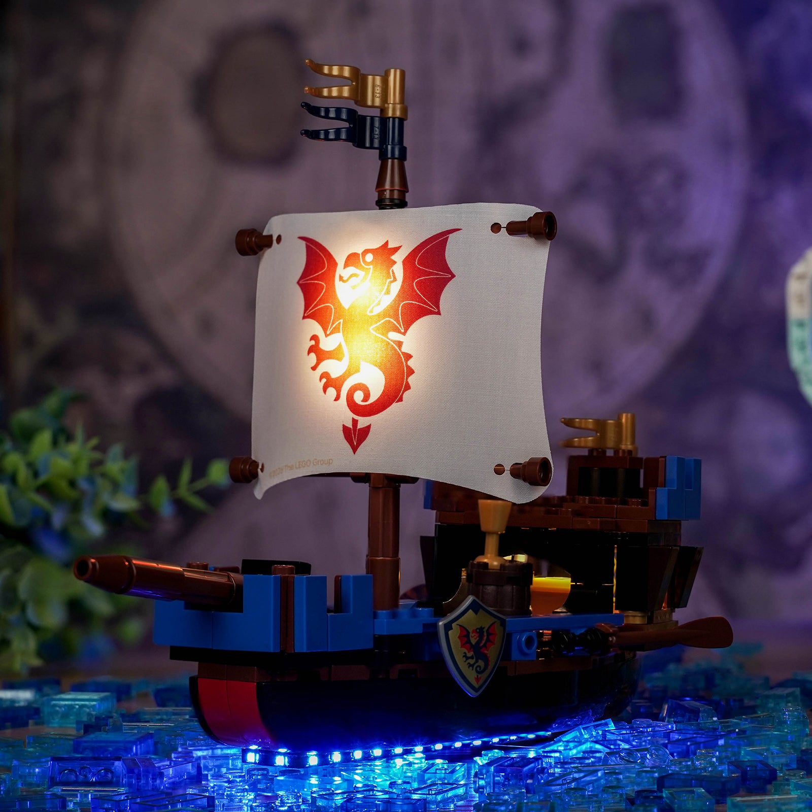 LED Light Kit for LEGO Ideas Sea Serpent 40912