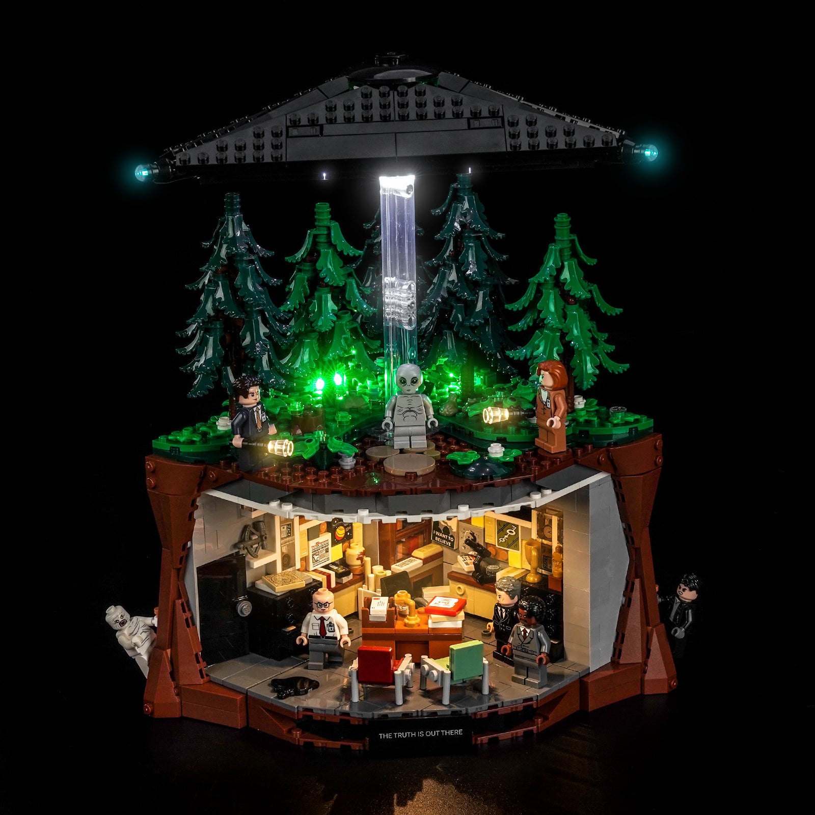 BrickBling Light Kit for LEGO Ideas The X-Files 21369