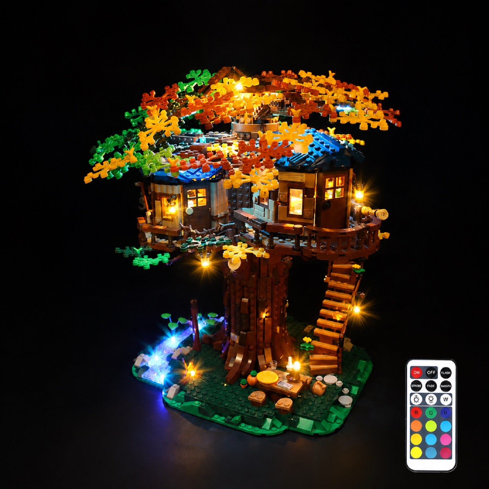 BrickBling Light Kit for LEGO Ideas Tree House 21318 RGB Version