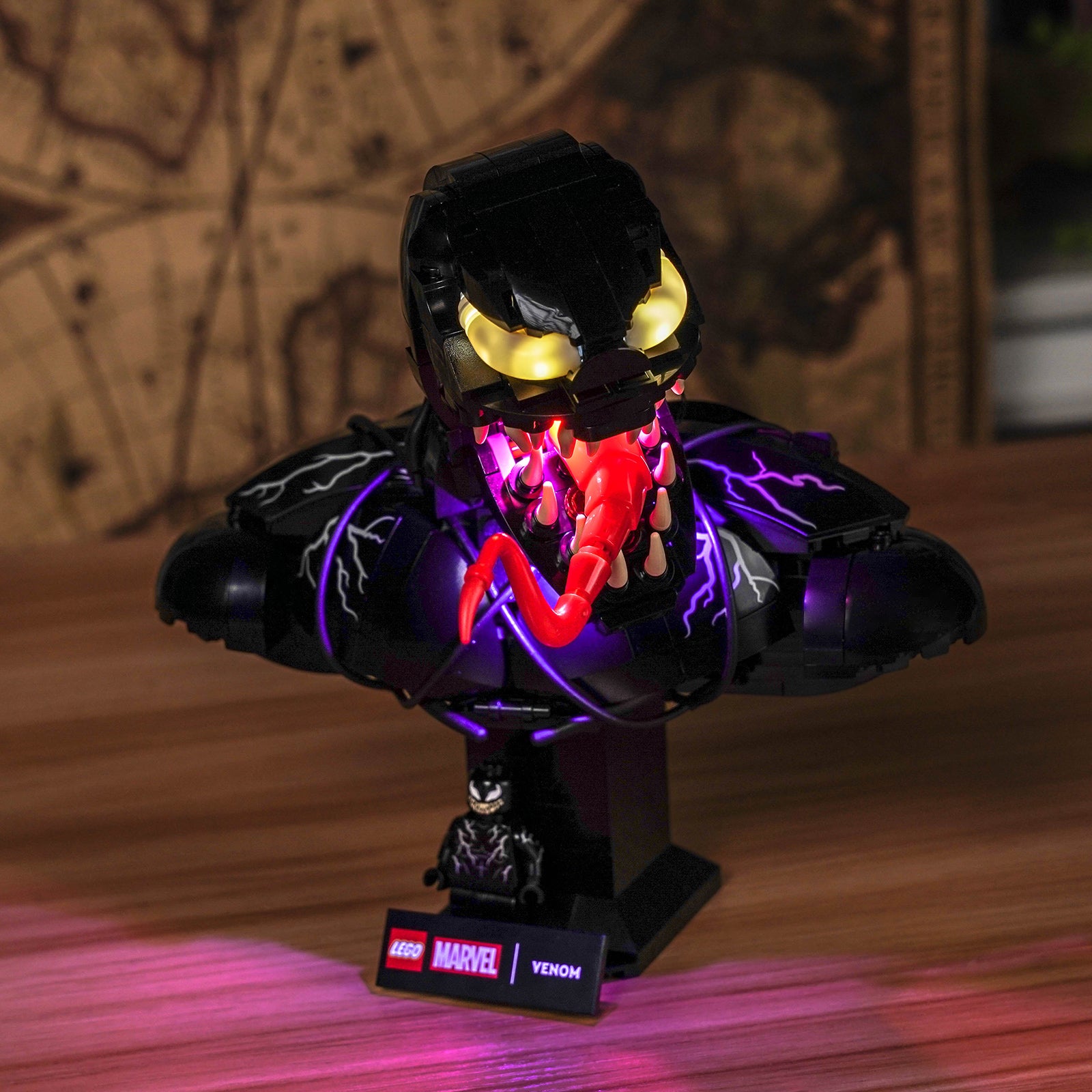 BrickBling Light Kit for LEGO Marvel Venom Bust 76356