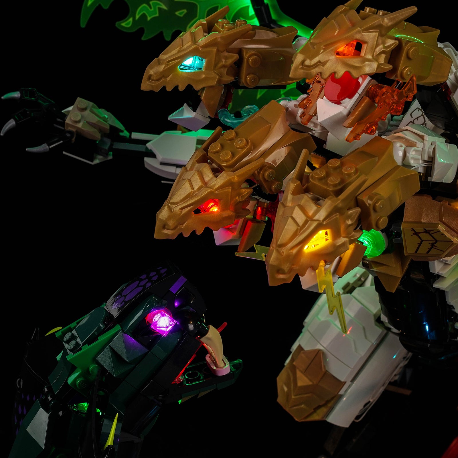 BrickBling Light Kit for LEGO NINJAGO Ultra Dragon Battle 71872
