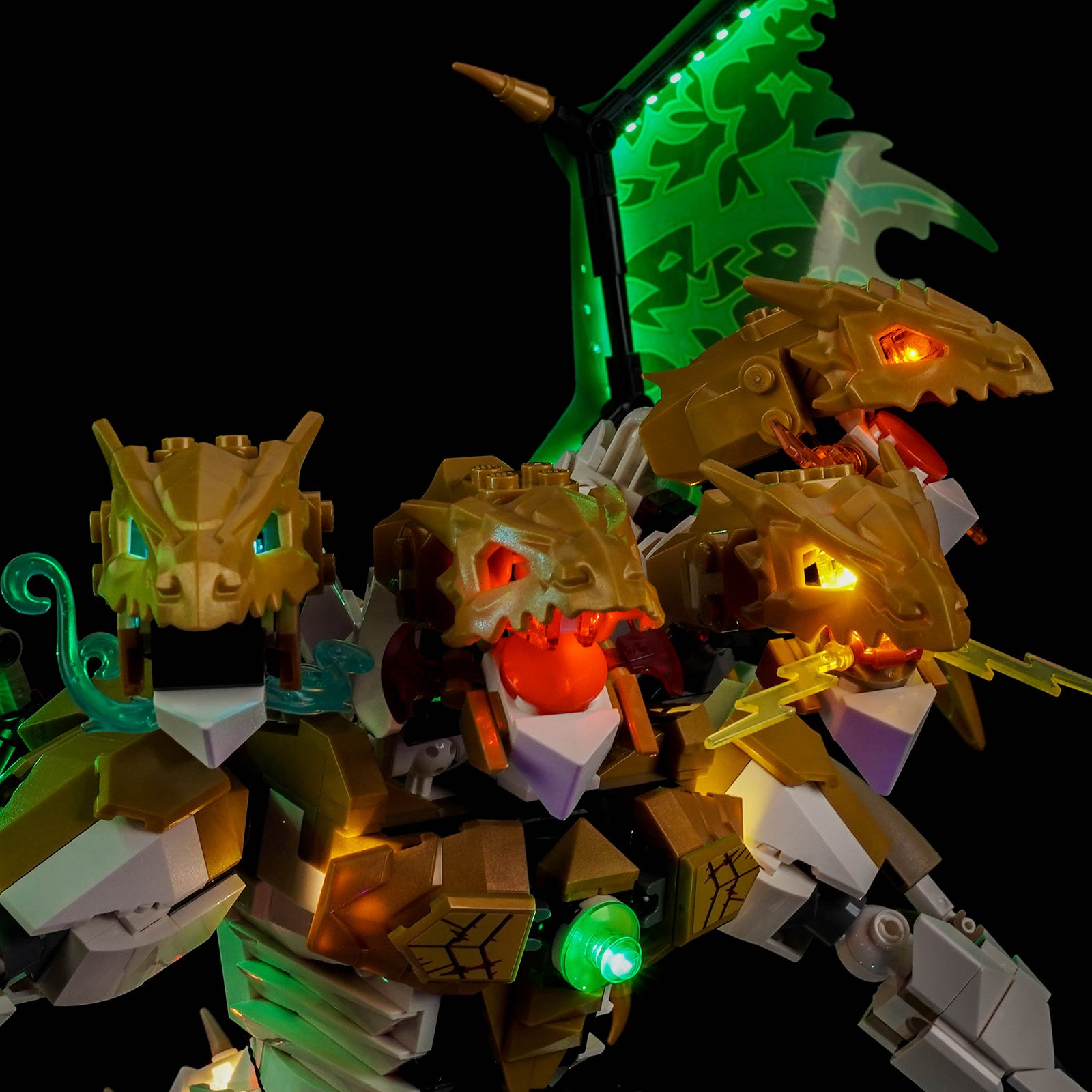 BrickBling Light Kit for LEGO NINJAGO Ultra Dragon Battle 71872