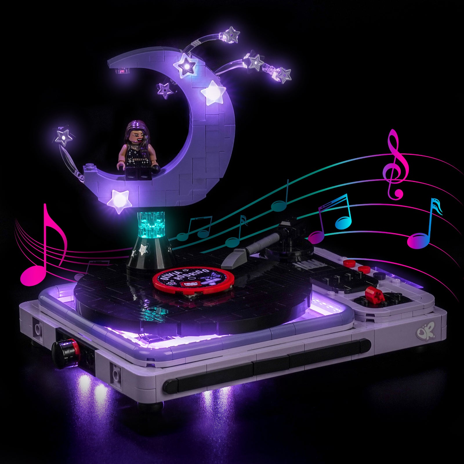 BrickBling Light Kit for LEGO Editions Olivia Rodrigo's Concert Moon 43029
