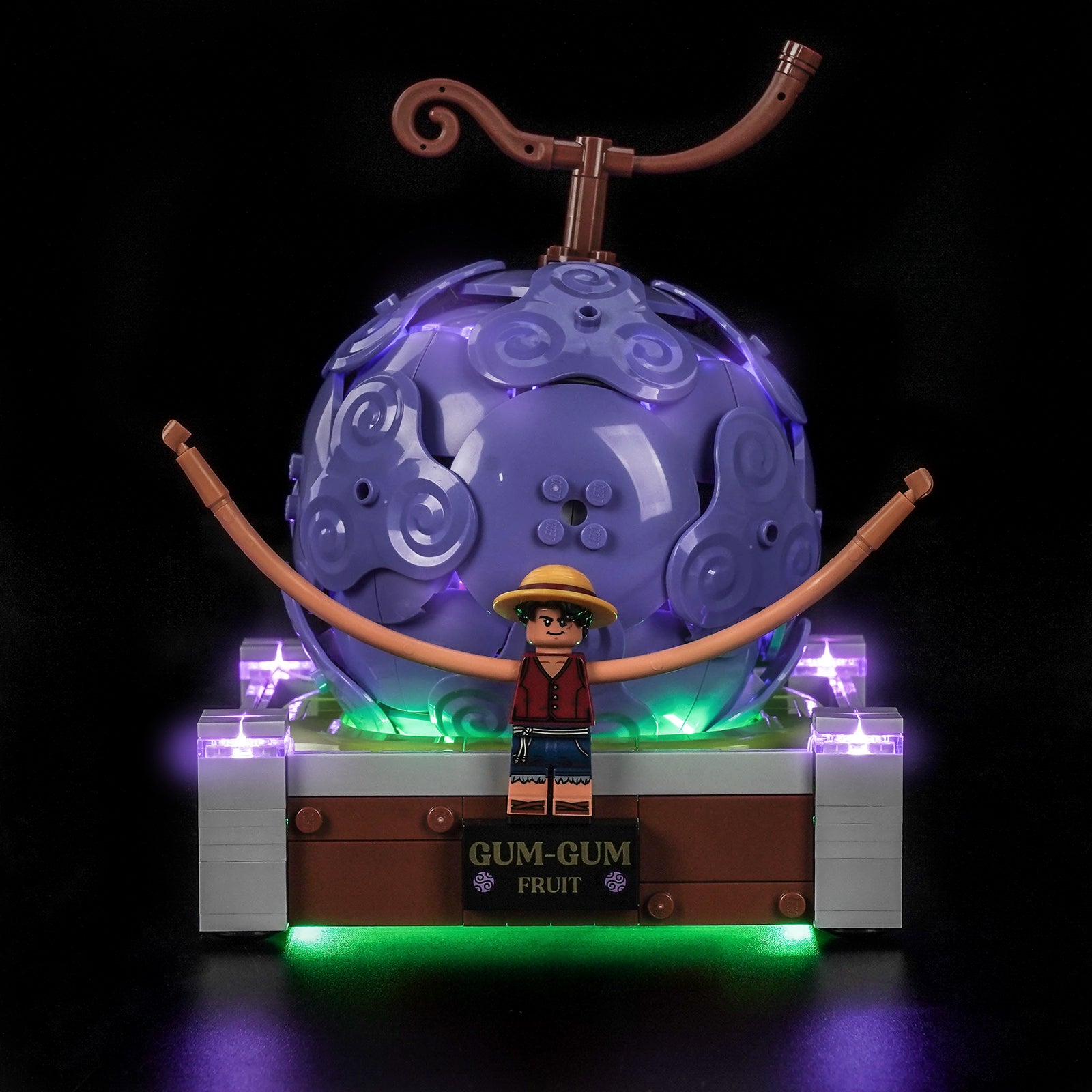 BrickBling Light Kit for LEGO One Piece Gum-Gum Fruit 75647