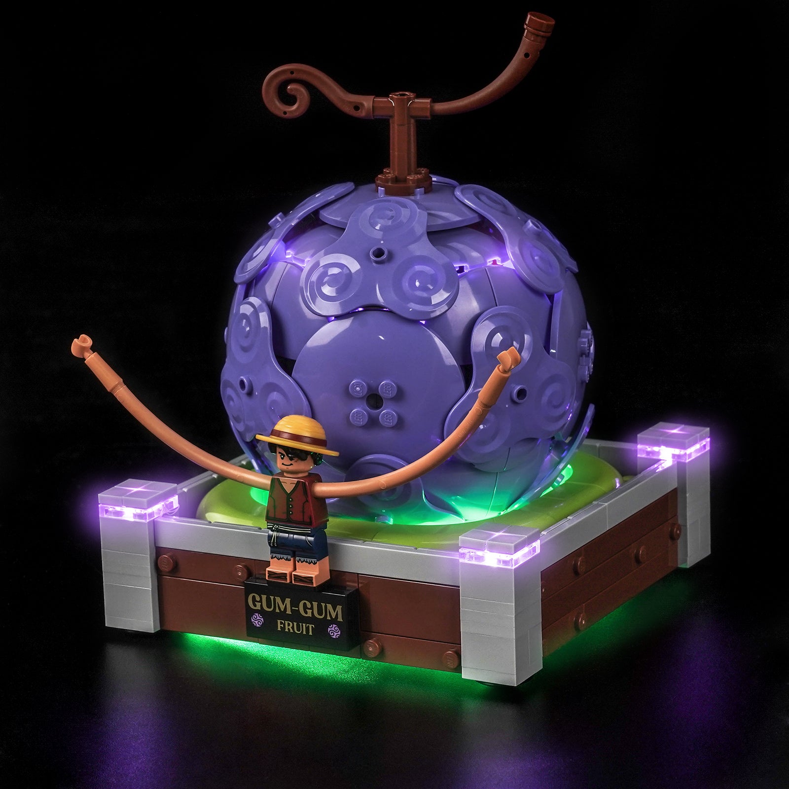 BrickBling Light Kit for LEGO One Piece Gum-Gum Fruit 75647