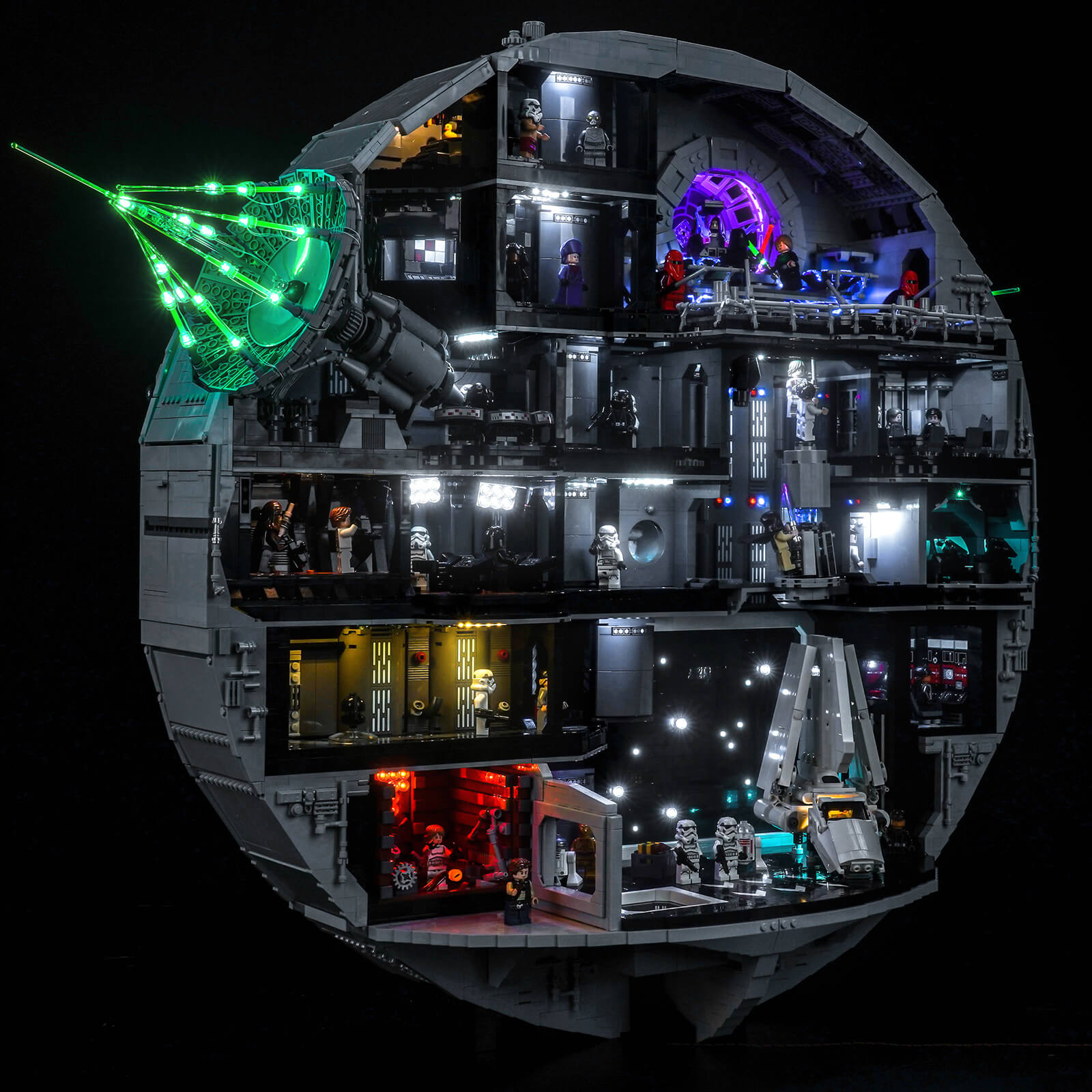 LED Light Kit for LEGO Star Wars Death Star 75419