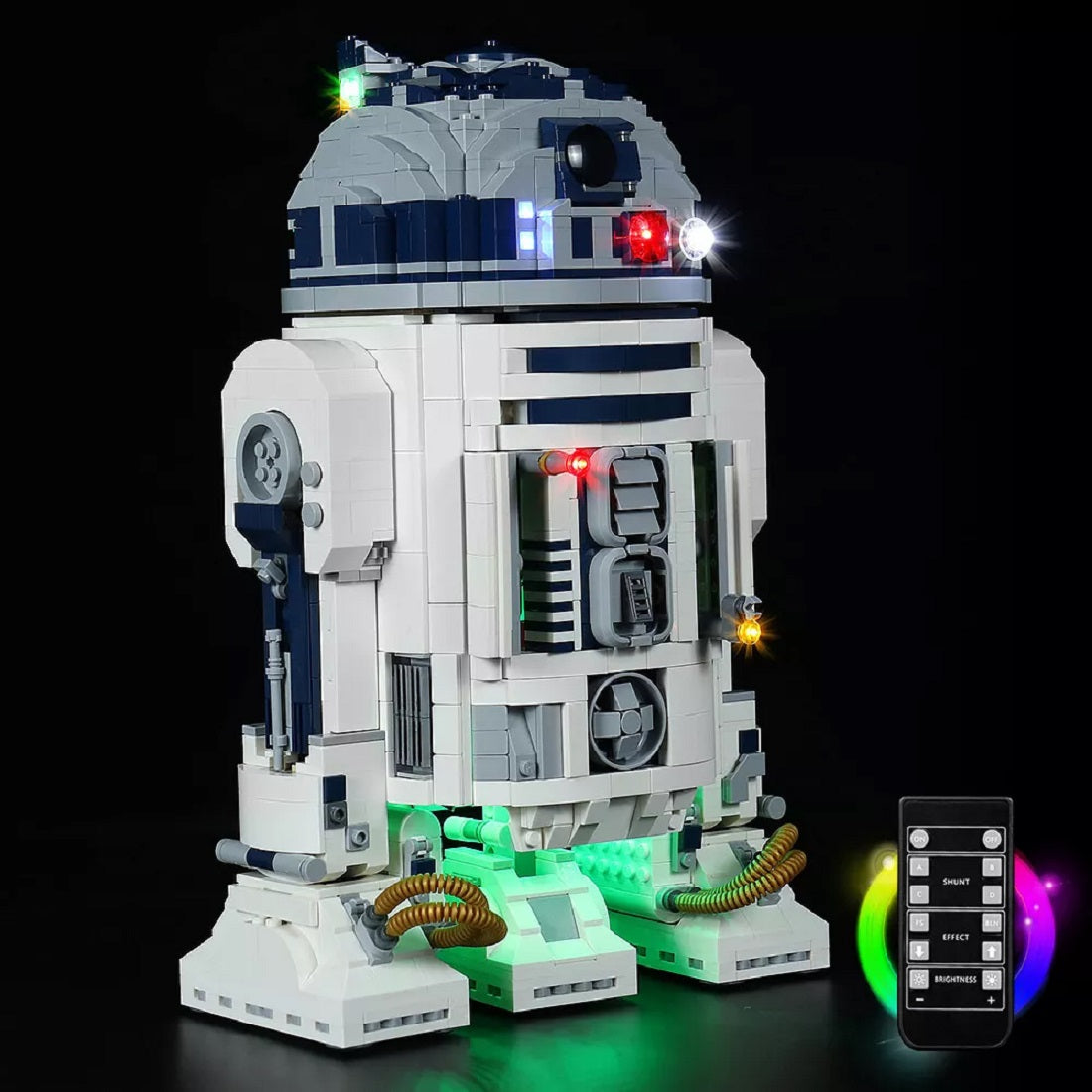 BrickBling Light Kit for LEGO Star Wars R2-D2™ 75308 Remote Control Version