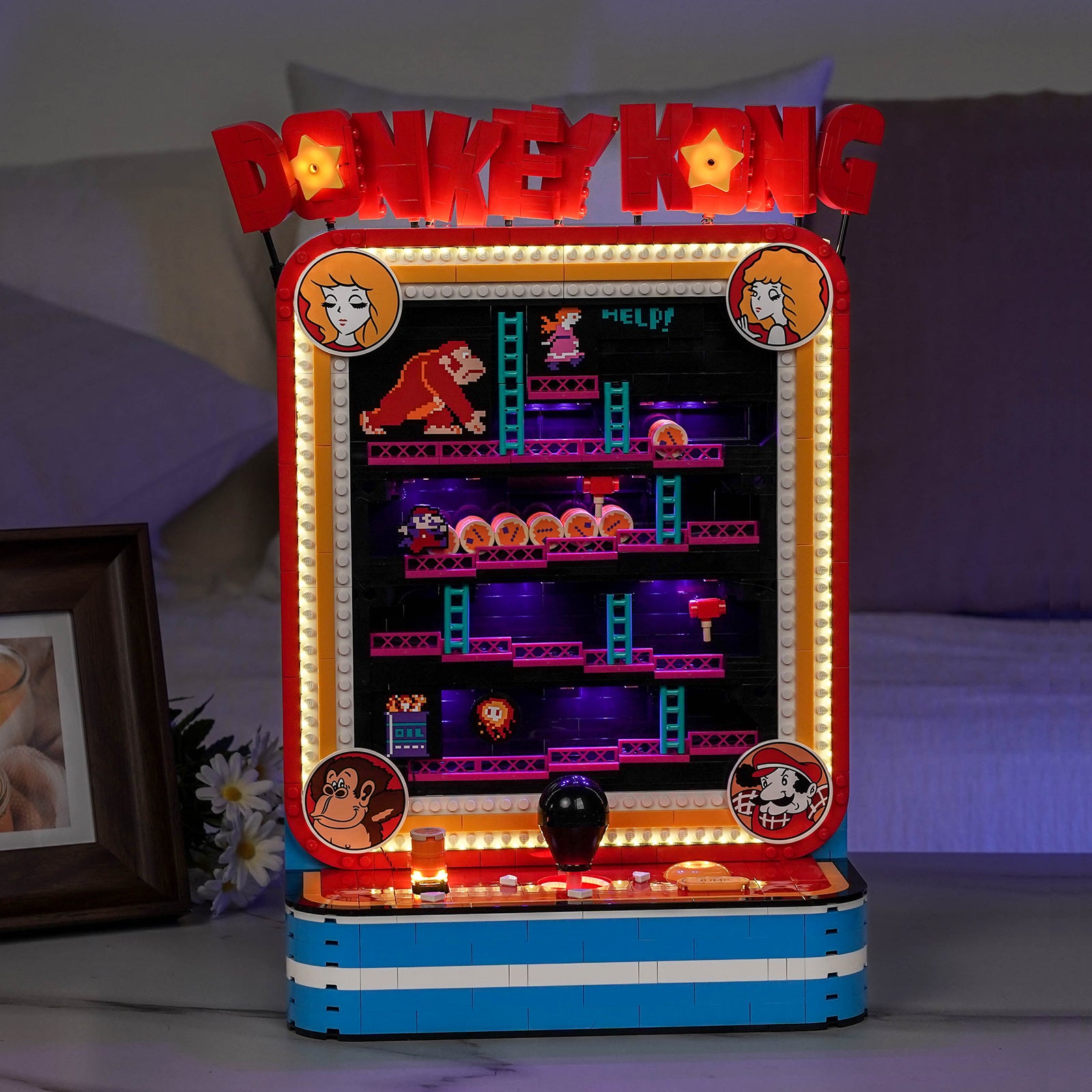 BrickBling Light Kit for LEGO Super Mario Donkey Kong™ Arcade 72051