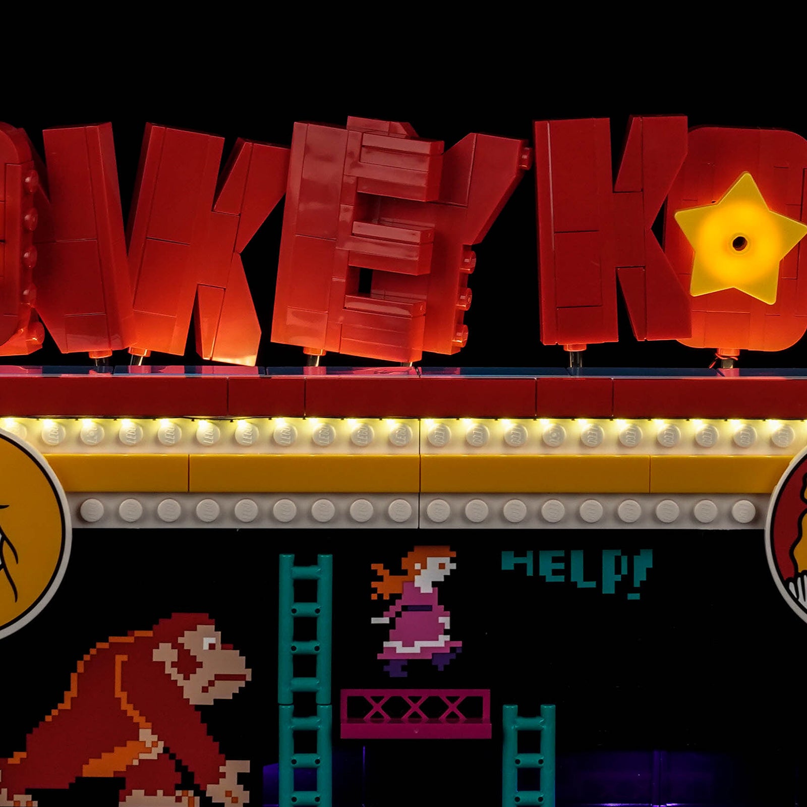 BrickBling Light Kit for LEGO Super Mario Donkey Kong™ Arcade 72051