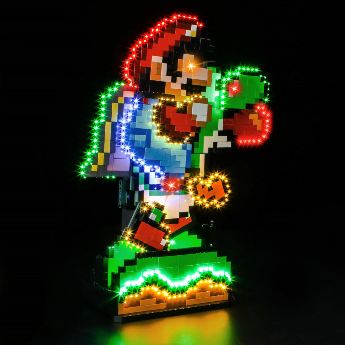 LED Light Kit for LEGO Super Mario World™: Mario & Yoshi 71438