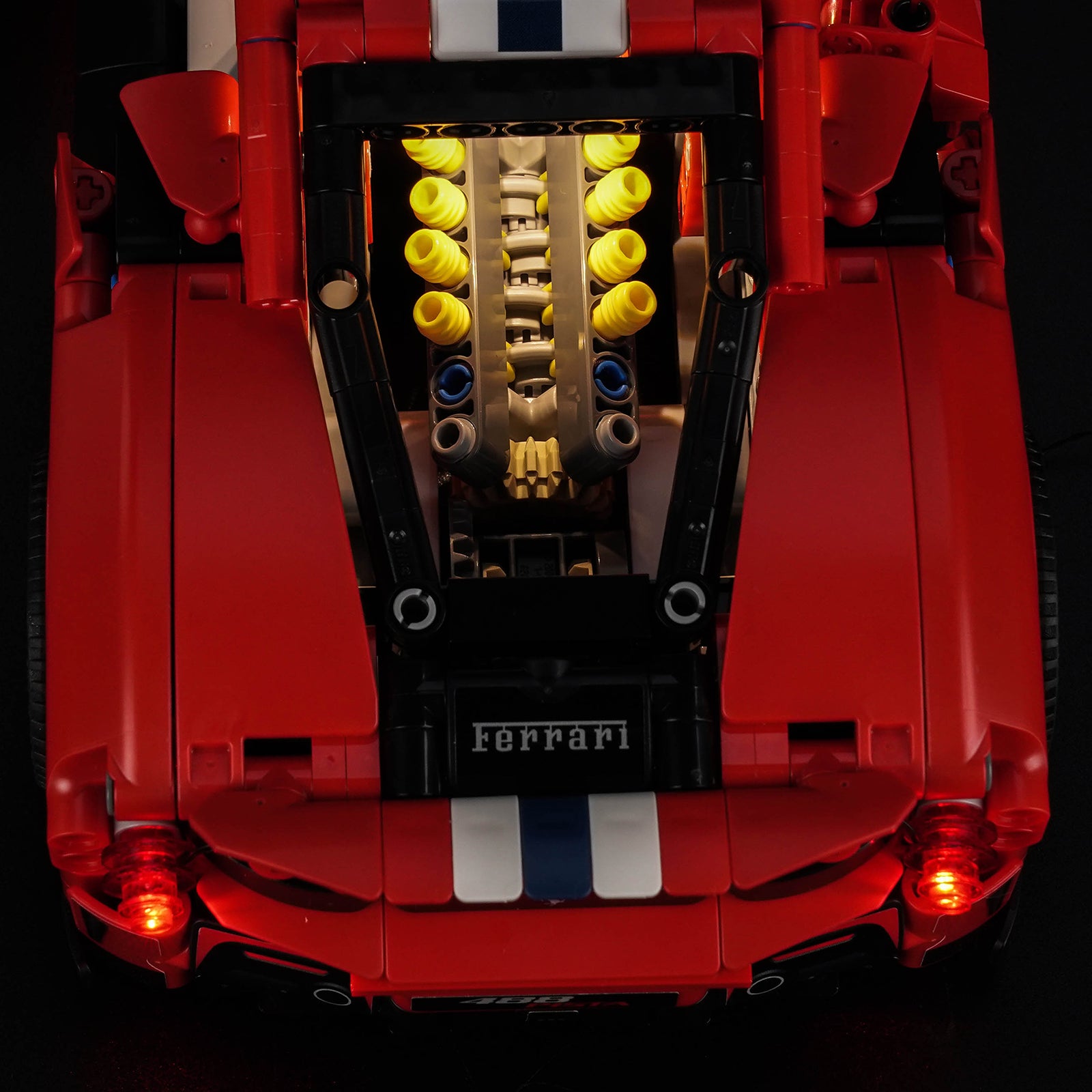 BrickBling Light Kit for LEGO Technic Ferrari 488 Pista Car 42235