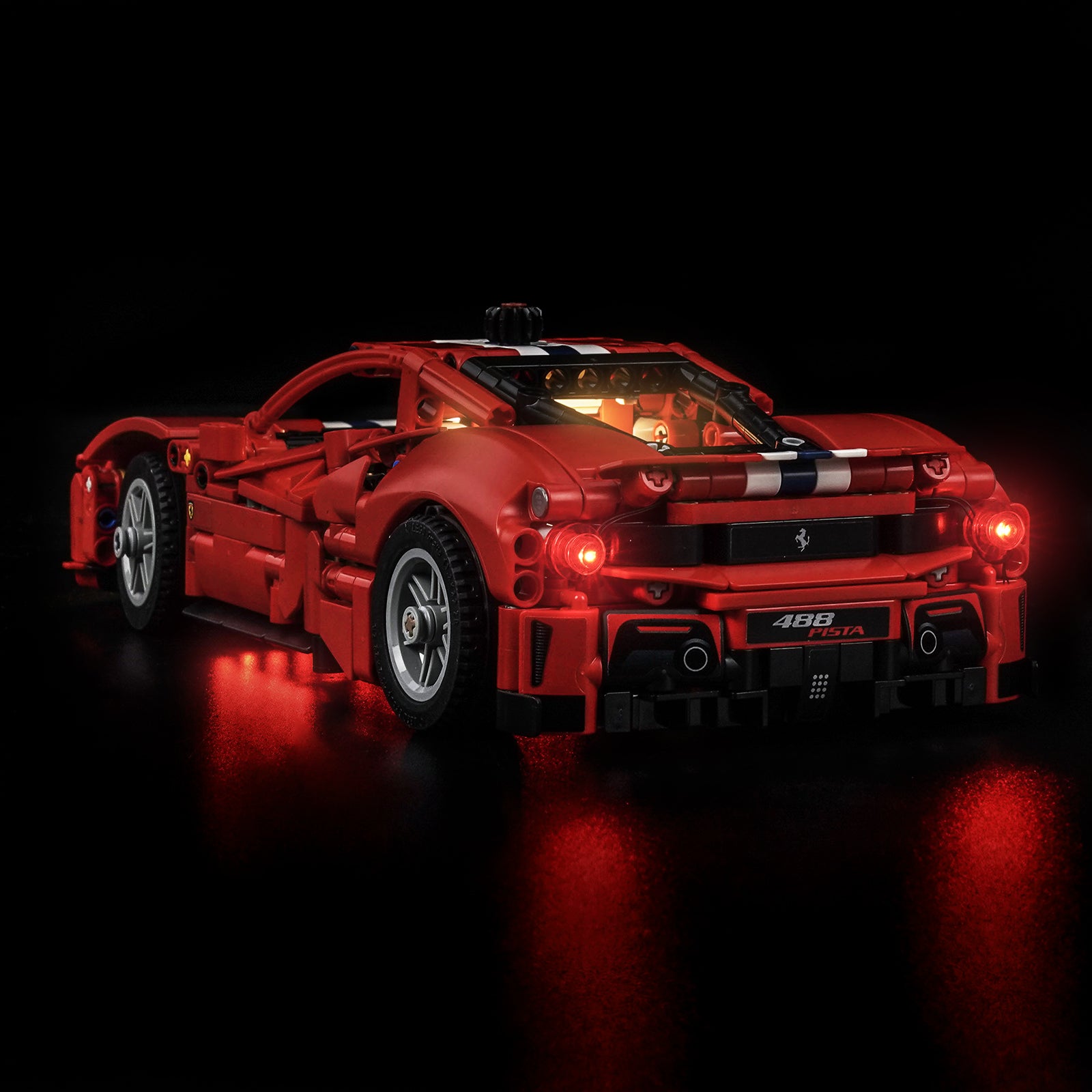 BrickBling Light Kit for LEGO Technic Ferrari 488 Pista Car 42235