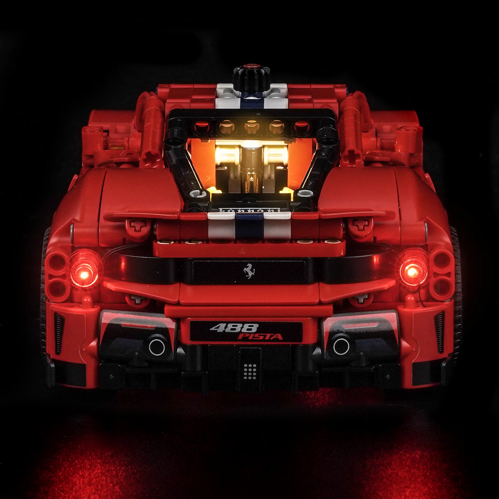 BrickBling Light Kit for LEGO Technic Ferrari 488 Pista Car 42235