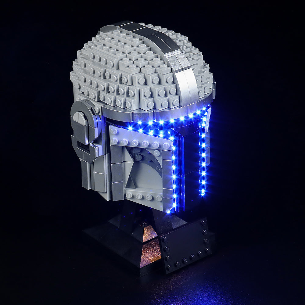 BrickBling Light Kit for LEGO The Mandalorian Helmet 75328