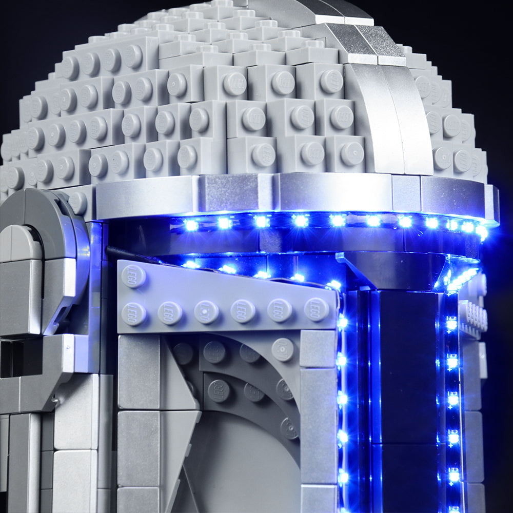 BrickBling Light Kit for LEGO The Mandalorian Helmet 75328