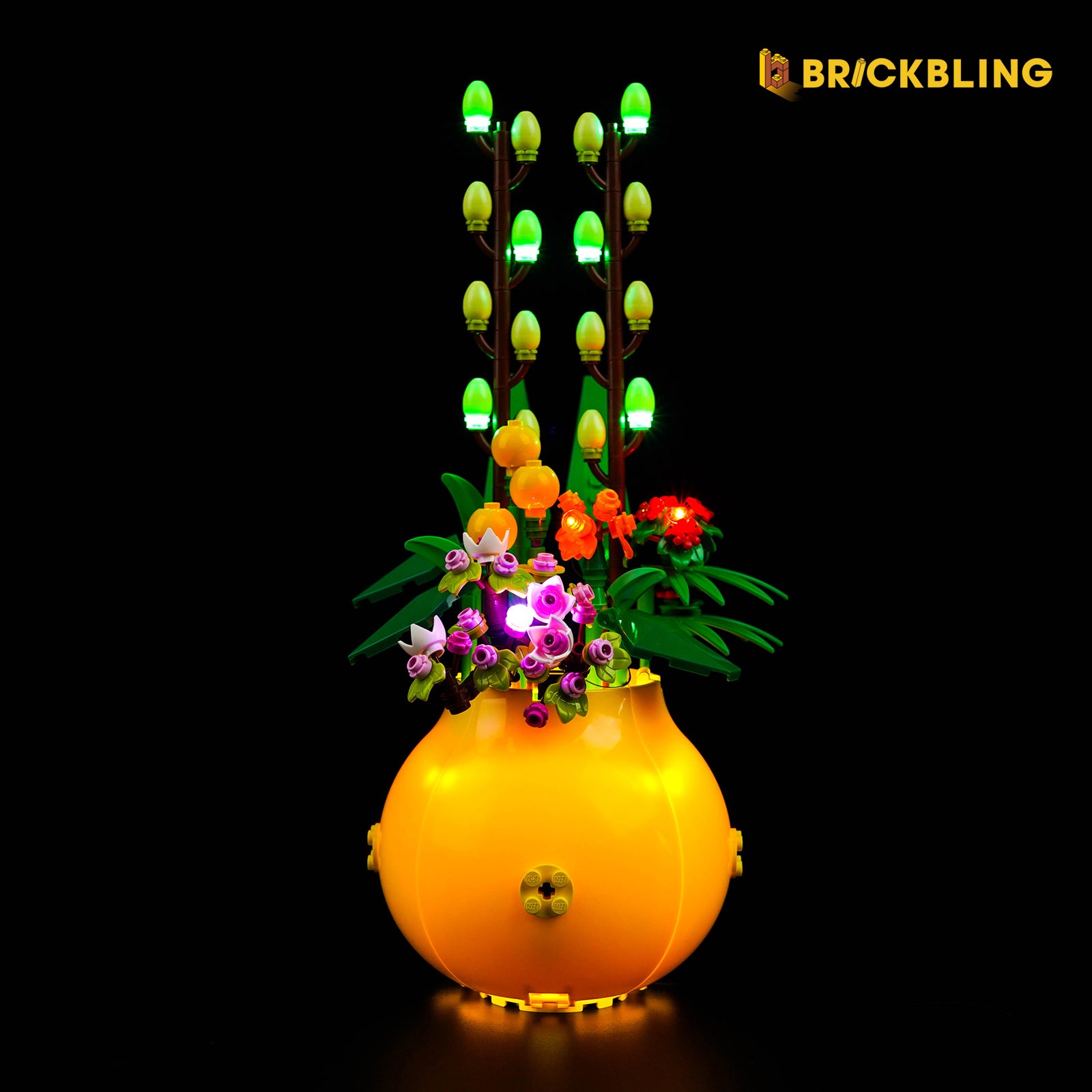 BrickBling LED Light Kit for LEGO Flowerpot 40588