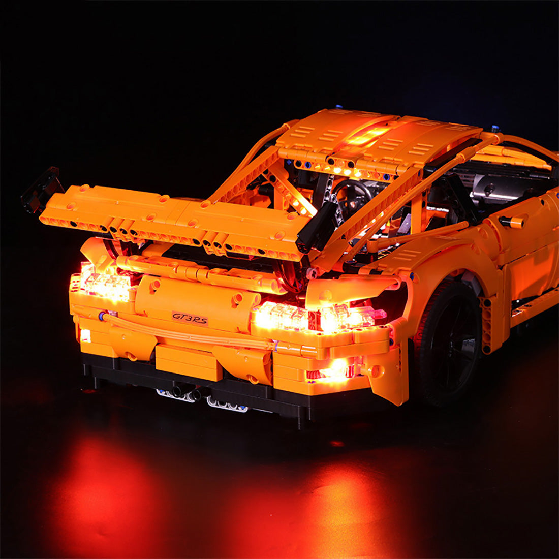 Kit d'éclairage BrickBling pour LEGO Porsche 911 GT3 RS 42056