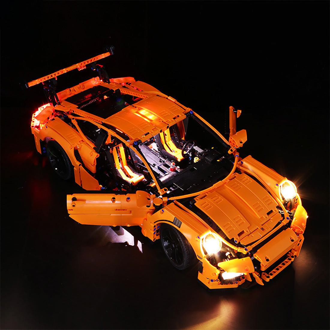 BrickBling Lichtset für LEGO Porsche 911 GT3 RS 42056