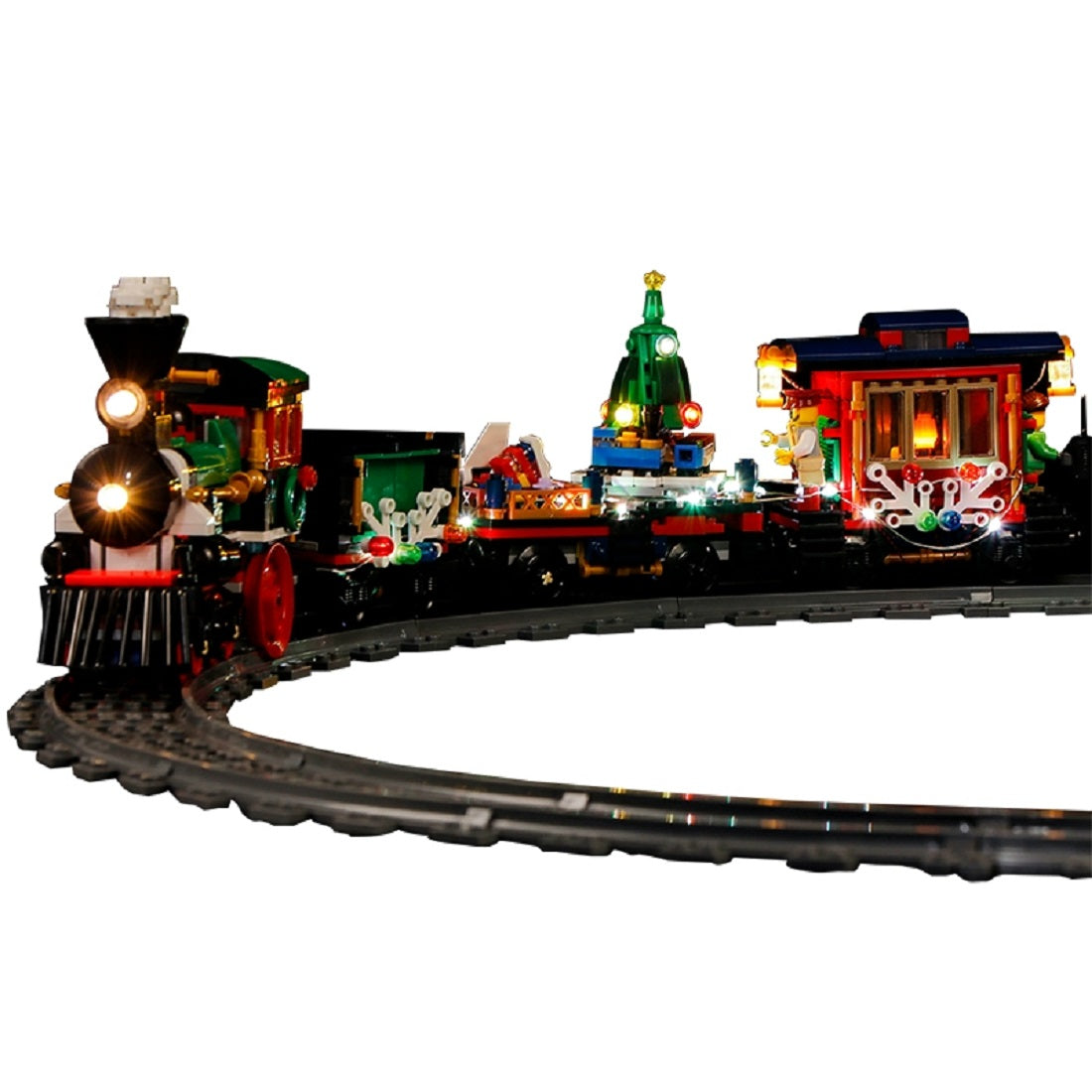 BrickBling Light Kit For LEGO Creator Expert Winter Holiday Train 10254