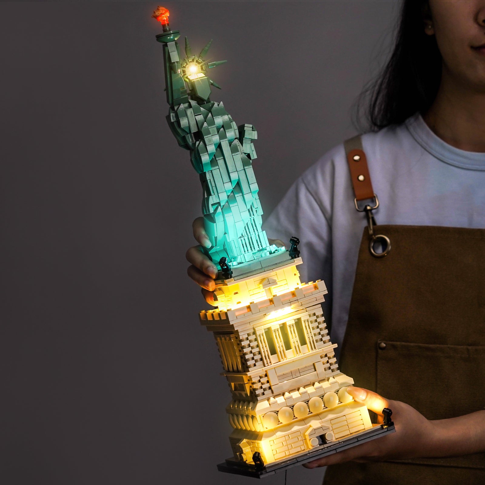BrickBling Light Kit For LEGO Statue of Liberty 21042 Version 2