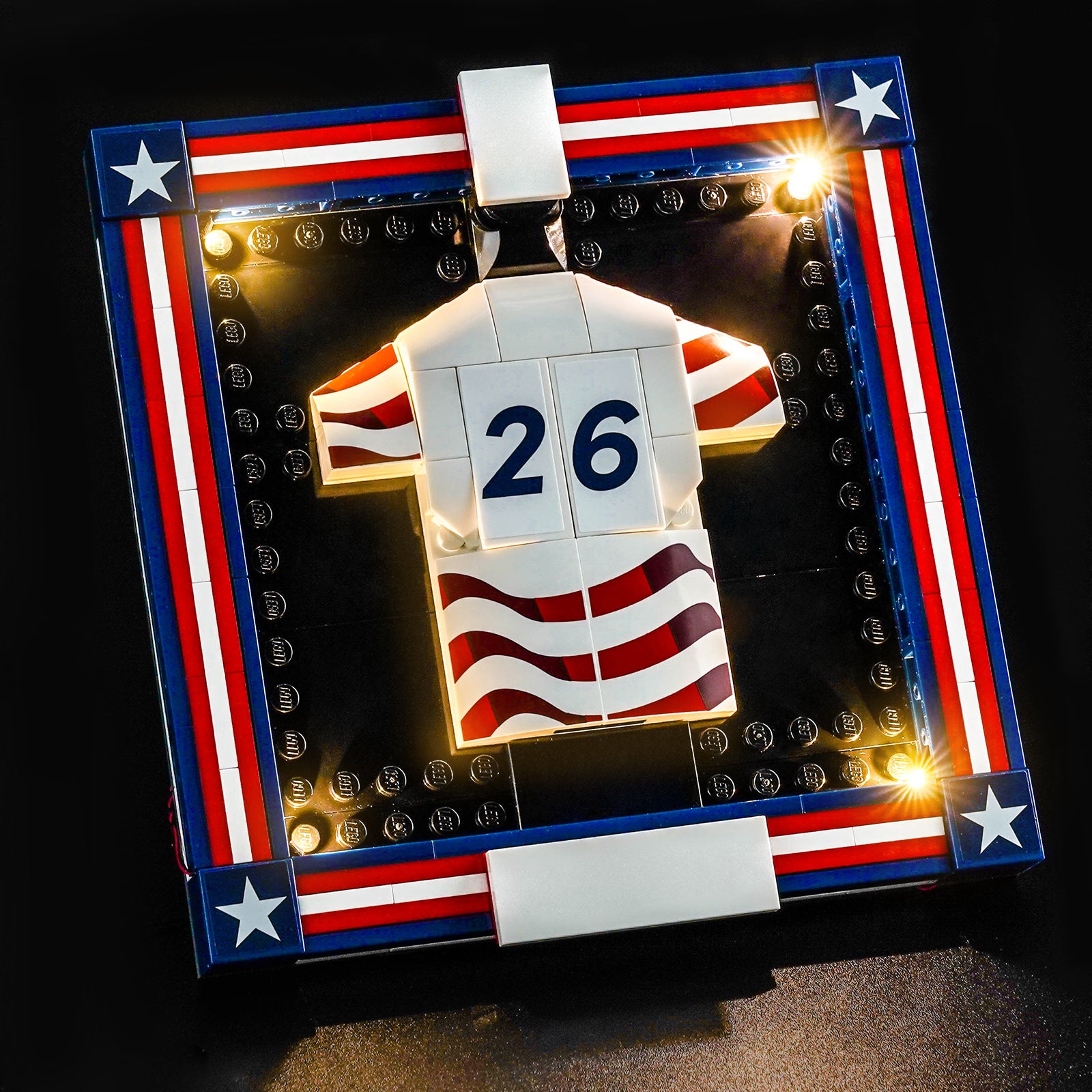 BrickBling Light Kit for LEGO Editions 2026 U.S. Soccer National Team Jersey 43033