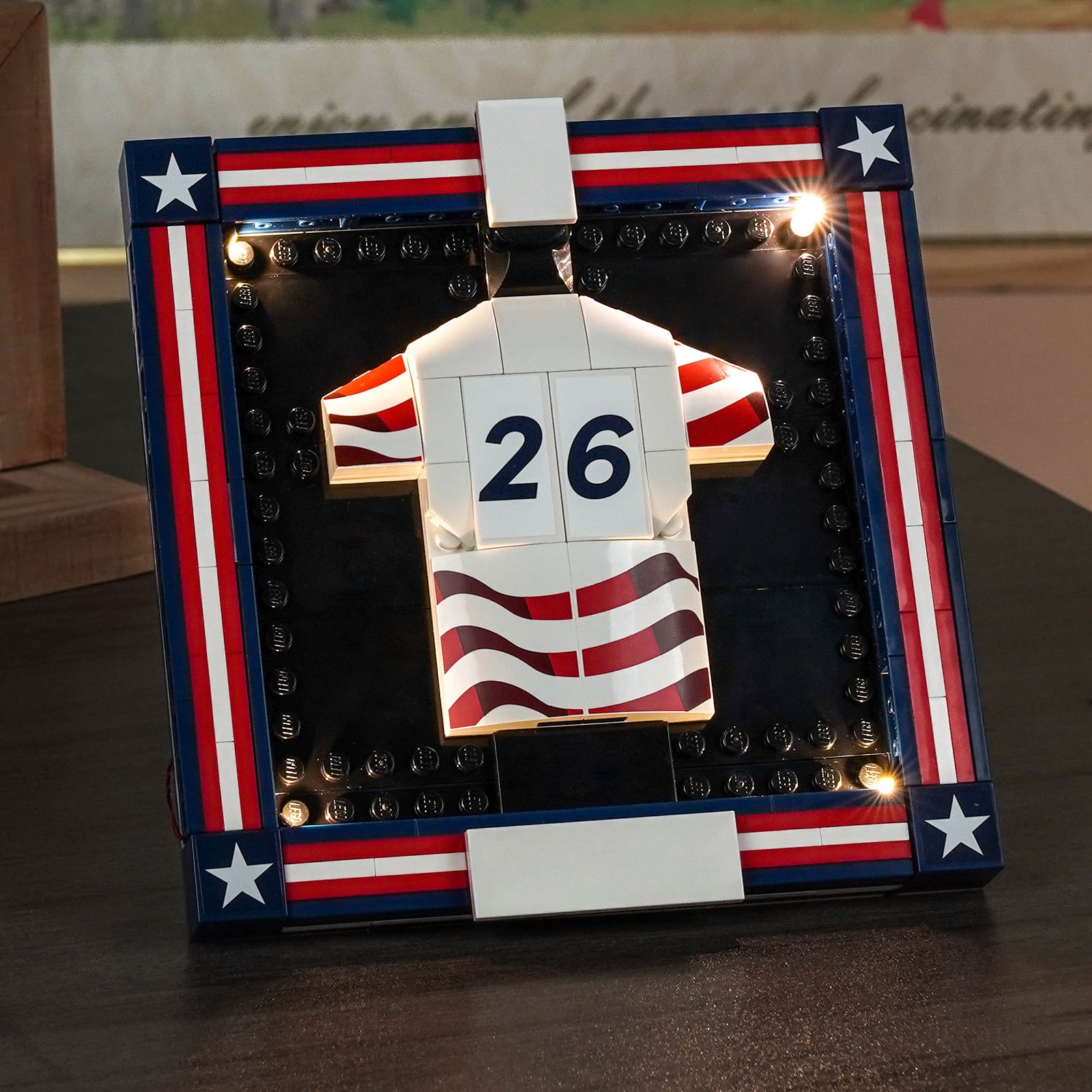 BrickBling Light Kit for LEGO Editions 2026 U.S. Soccer National Team Jersey 43033