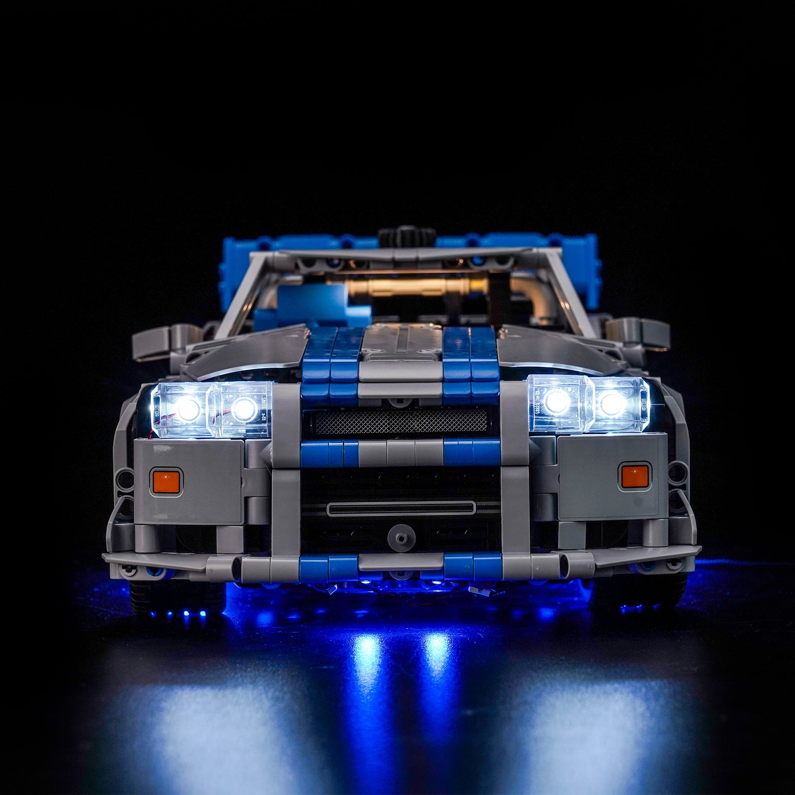 BrickBling Light Kit for LEGO Technic 2 Fast 2 Furious Nissan Skyline GT-R (R34) Car 42210