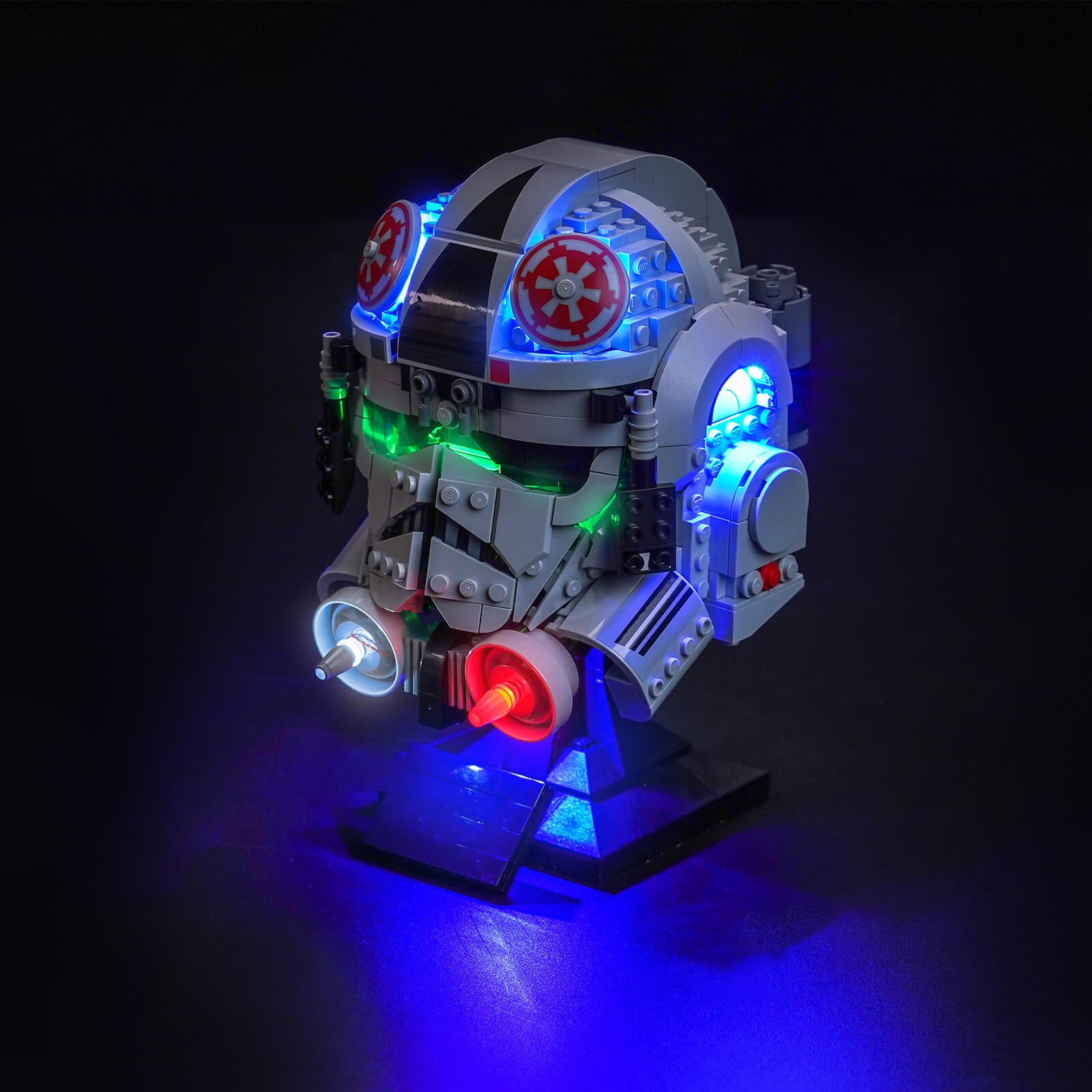 BrickBling Light Kit for LEGO Star Wars AT-AT Driver™ Helmet 75429