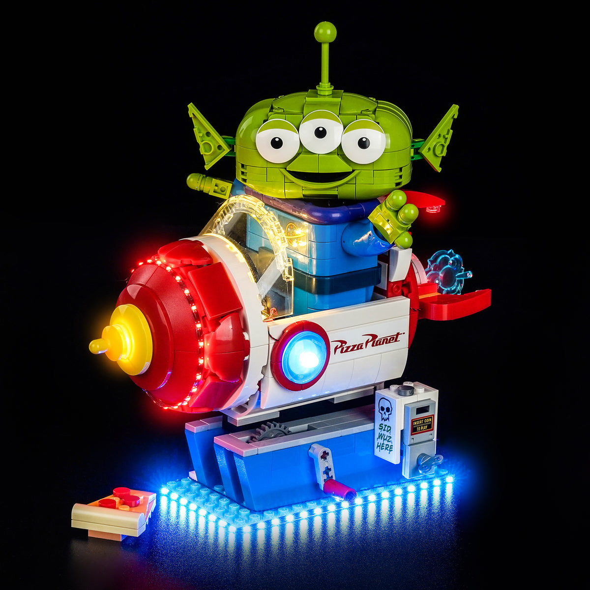 LEGO ディズニー エイリアンとピザプラネットロケットライド用ライト