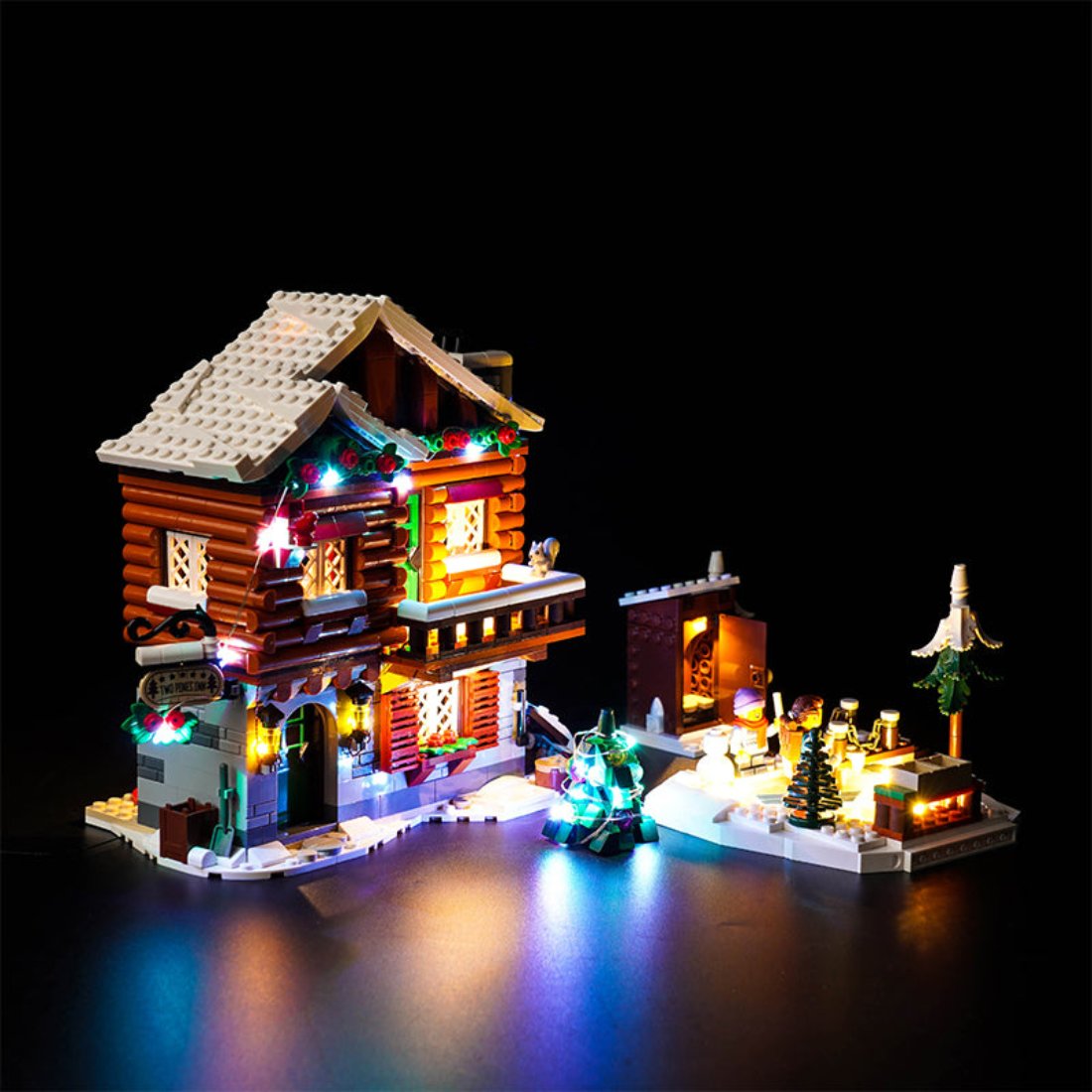 BrickBling Light Kit for LEGO Alpine Lodge Winter Village 10325