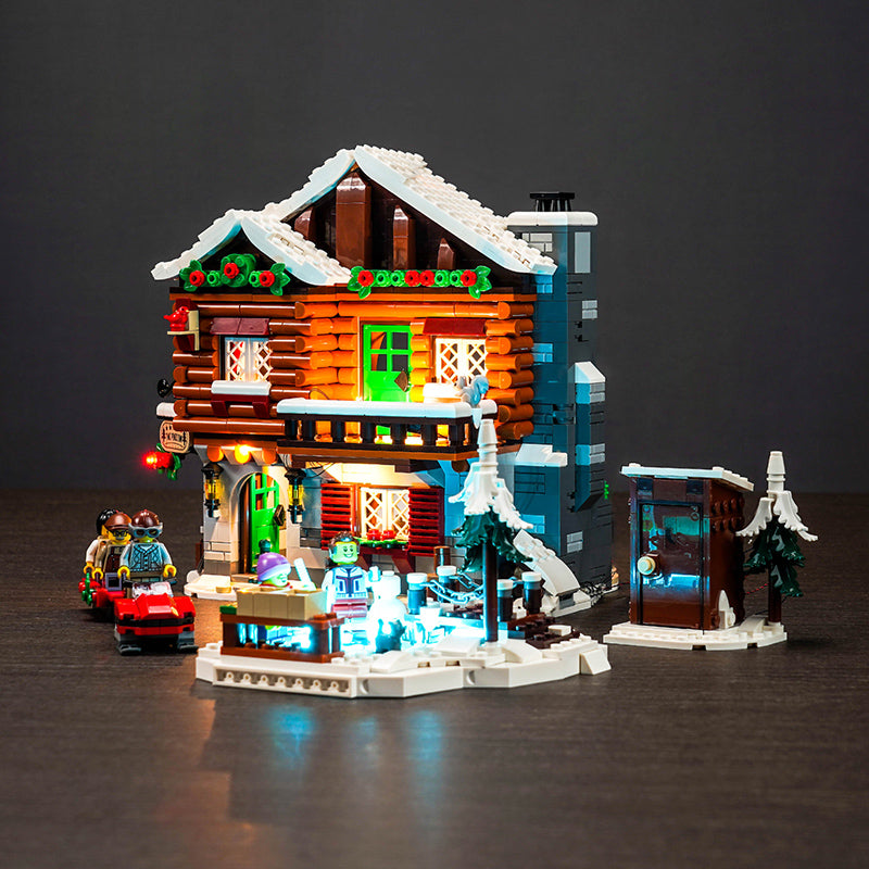 BrickBling Light Kit for LEGO Alpine Lodge Winter Village Set 10325