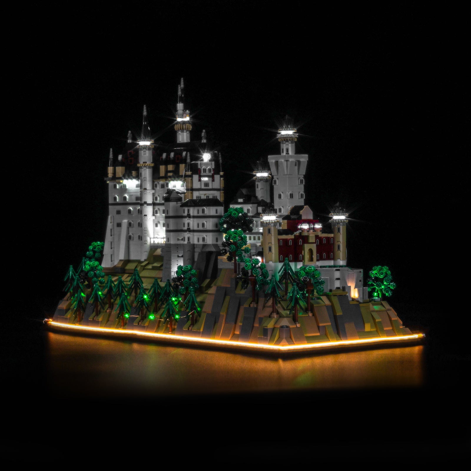BrickBling Light Kit for LEGO Architecture Neuschwanstein Castle 21063