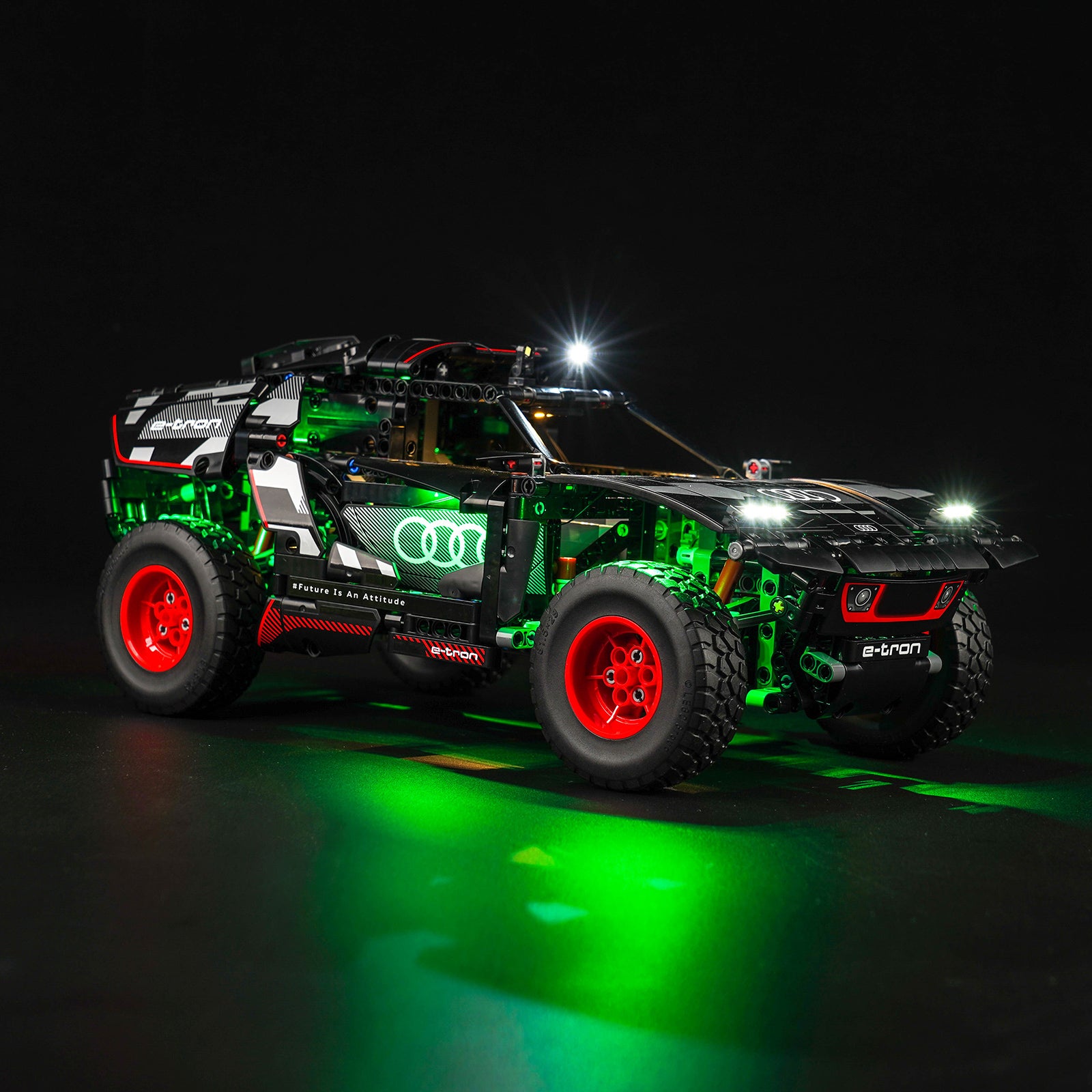 BrickBling Light Kit for LEGO Technic Audi RS Q e-tron 42160 GC Version  Classic version