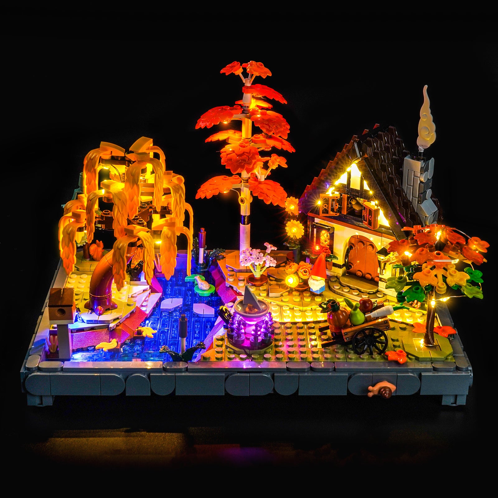 BrickBling Light Kit for LEGO Icons Autumn Cottage Garden 11372