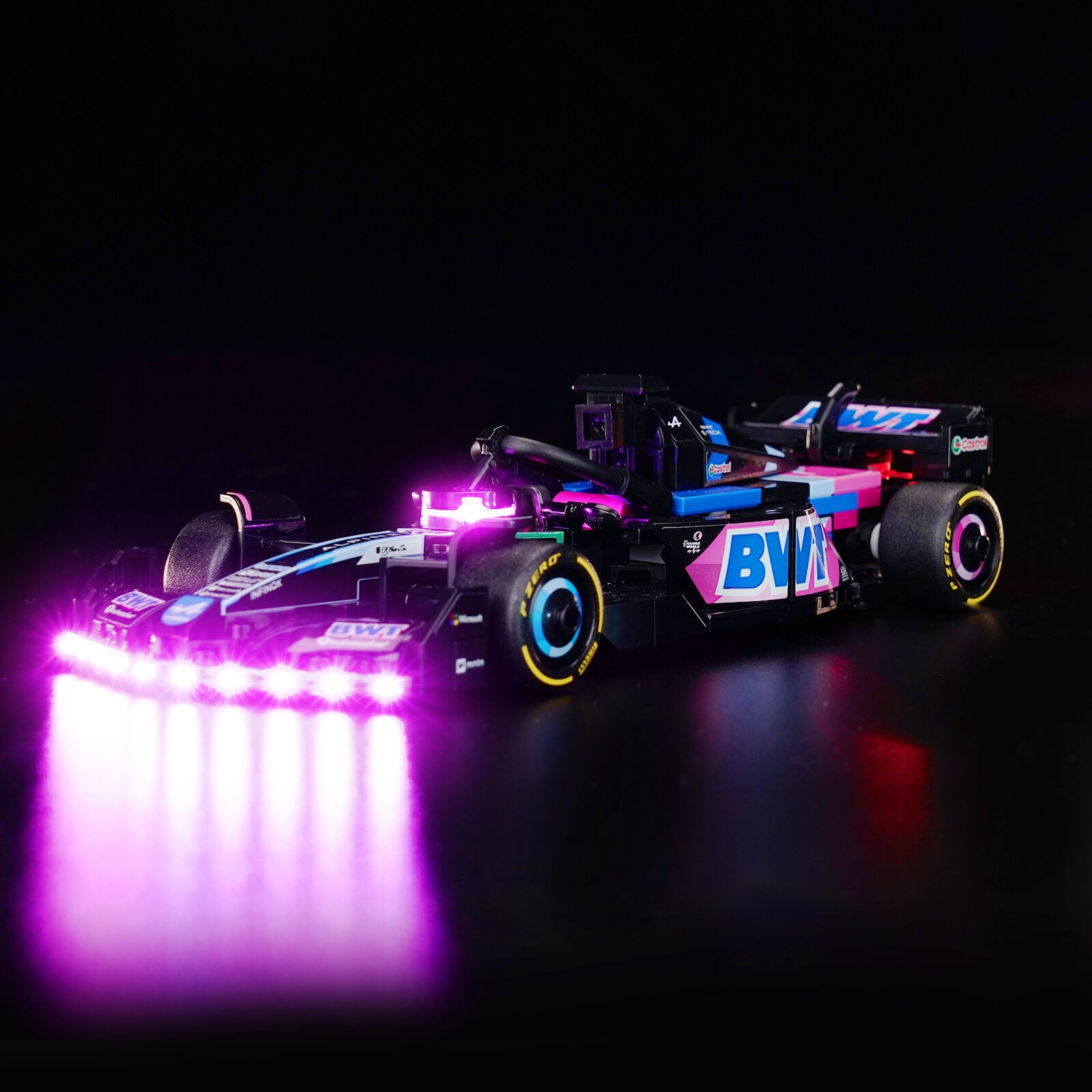 BrickBling Light Kit for LEGO Speed Champions BWT Alpine F1® Team A524 Race Car 77248