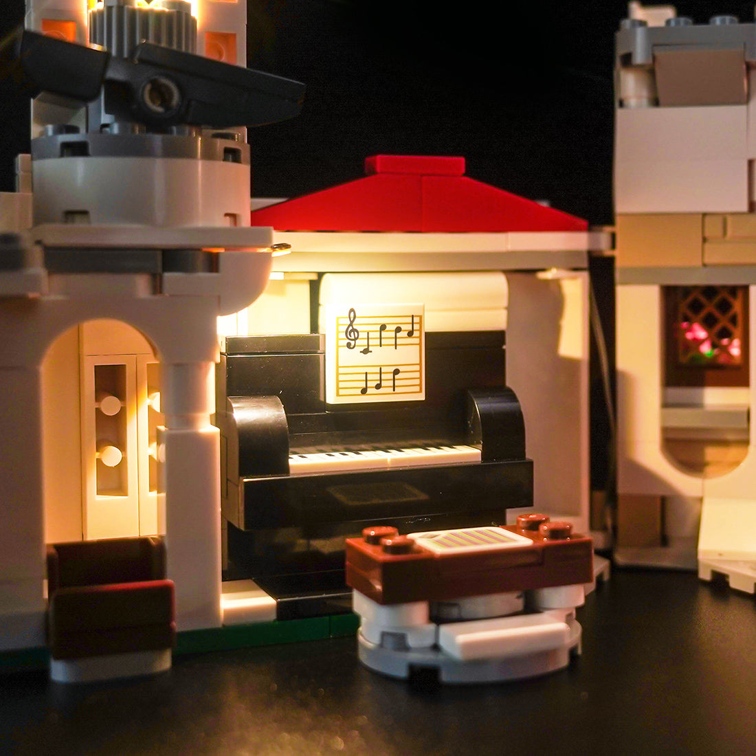 BrickBling  Light Kit for LEGO Super Mario Battle with Roy at Peach's Castle 71435