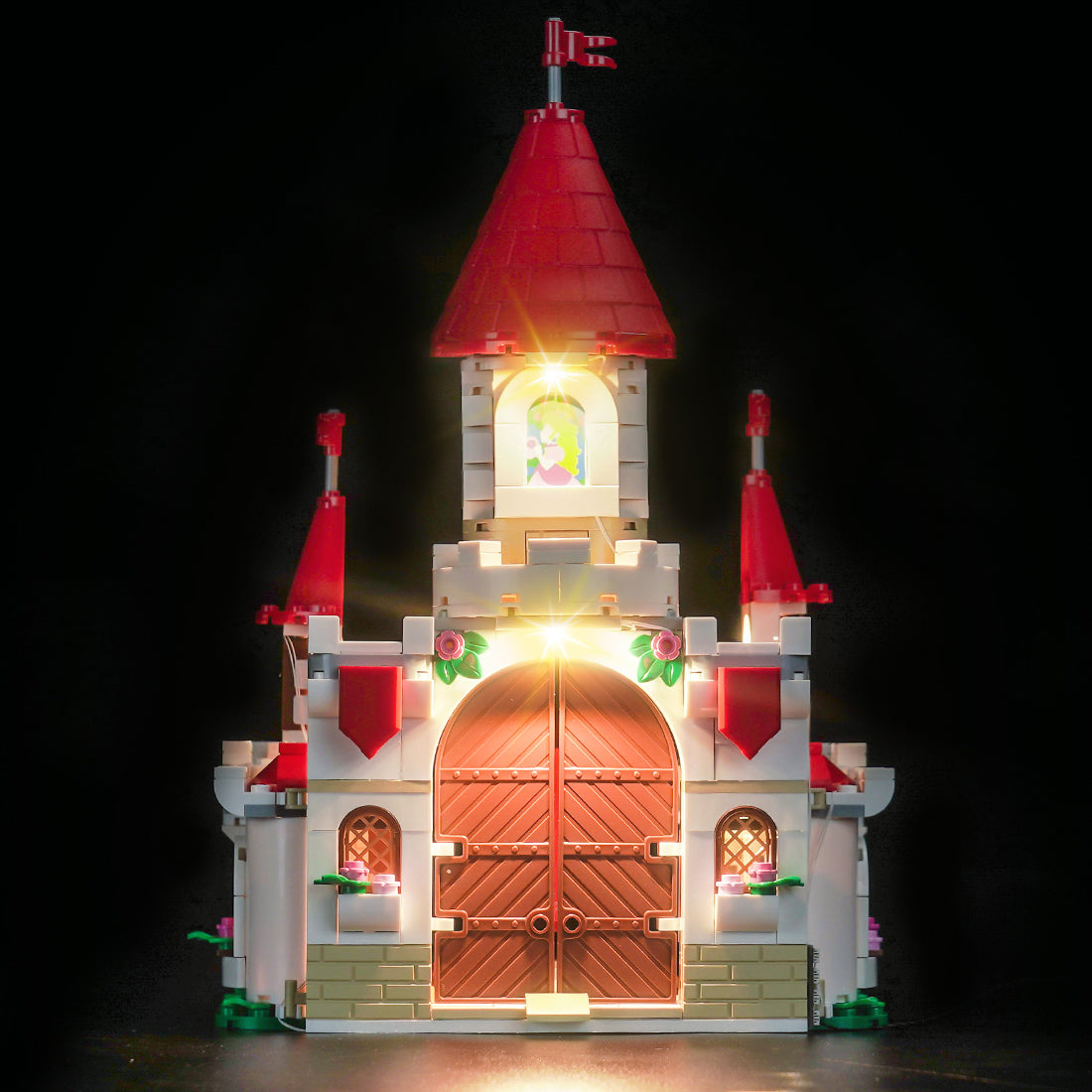 BrickBling Light Kit for LEGO Super Mario Battle with Roy at Peach's Castle 71435