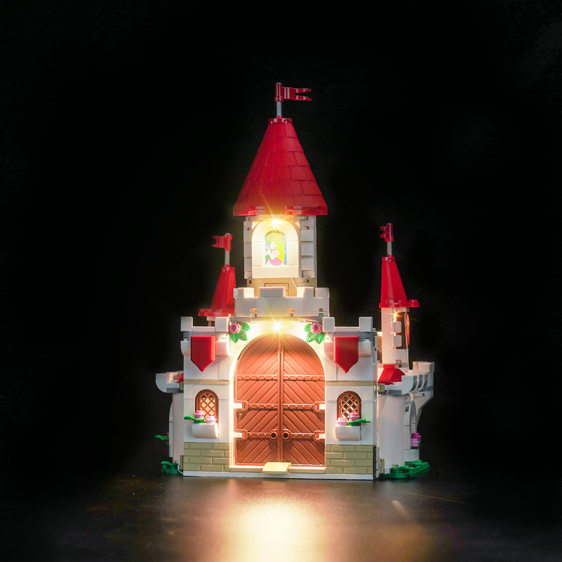 BrickBling Light Kit for LEGO Super Mario Battle with Roy at Peach's Castle 71435