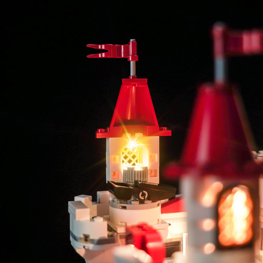 BrickBling Light Kit for LEGO Super Mario Battle with Roy at Peach's Castle 71435