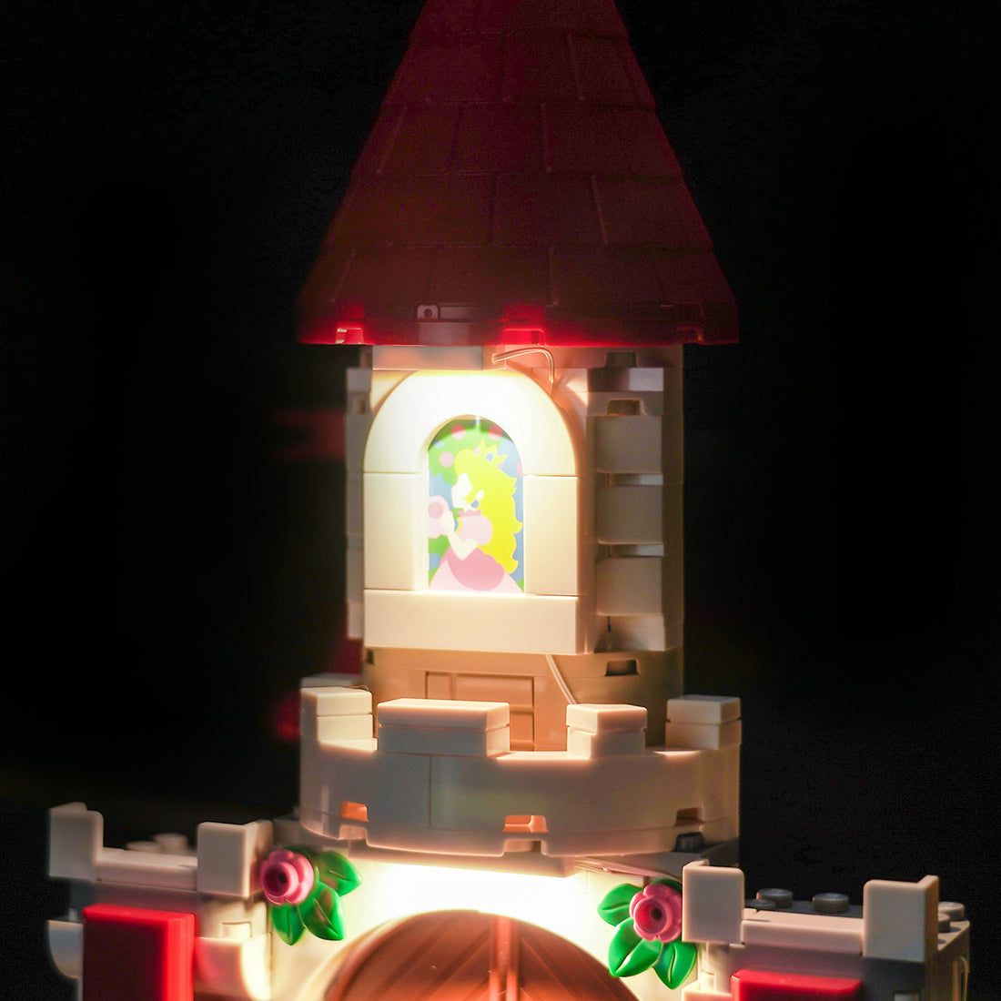 BrickBling  Light Kit for LEGO Super Mario Battle with Roy at Peach's Castle 71435