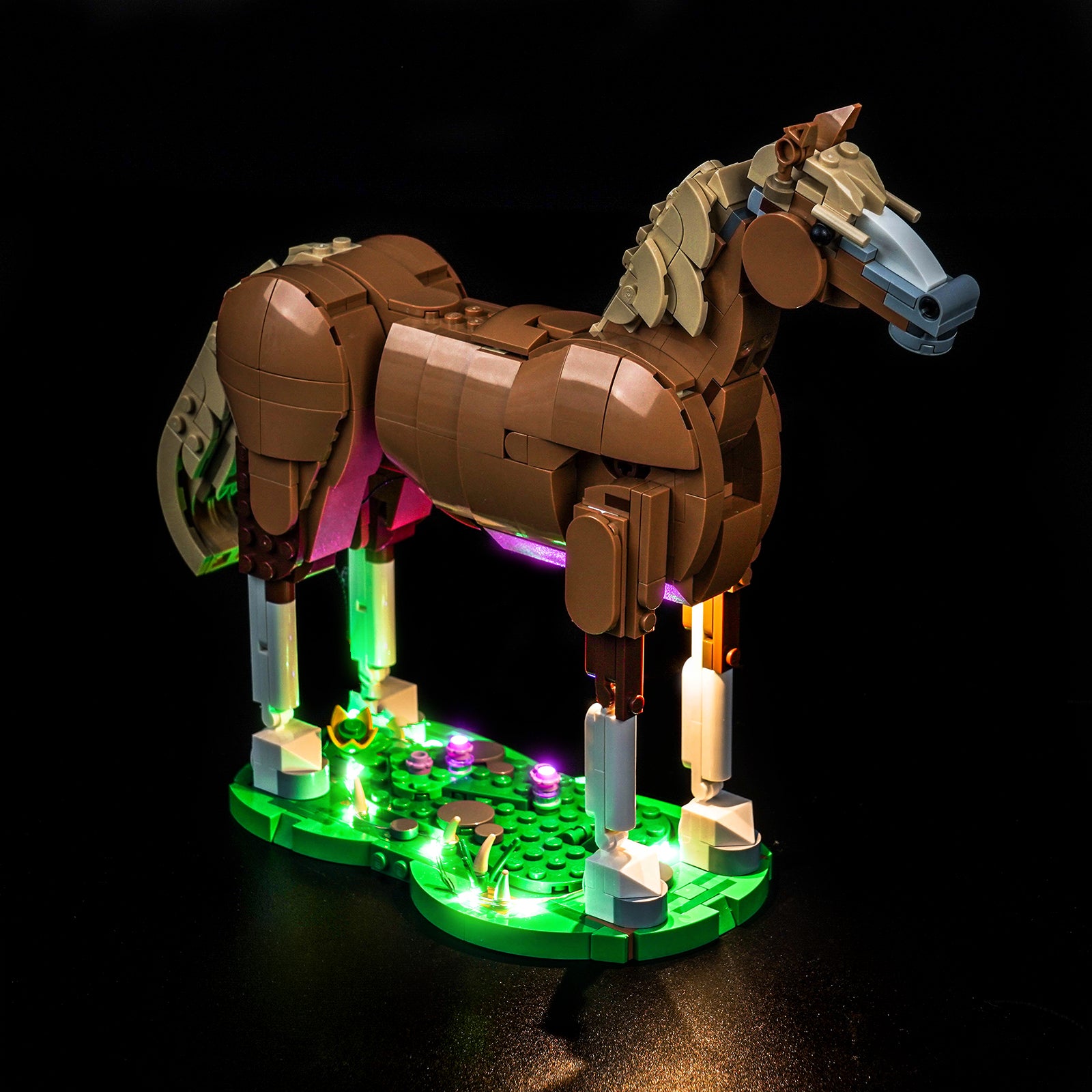 BrickBling Light Kit for LEGO Creator 3-in-1 Beautiful Horse 31166