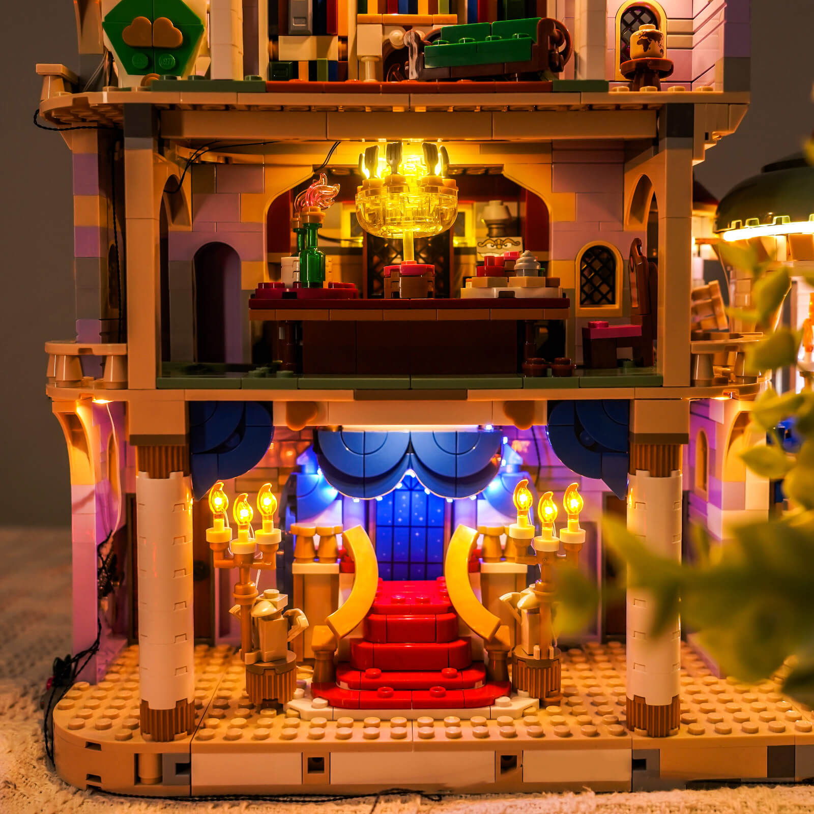 BrickBling Light Kit for LEGO Disney Beauty and the Beast Castle 43263