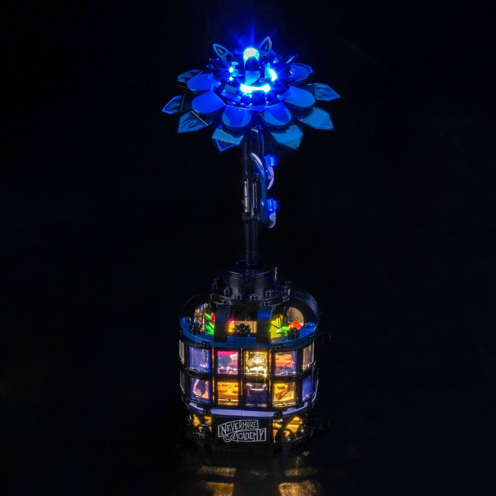 BrickBling Light Kit for LEGO Wednesday Sets Black Dahlia Flower 76784