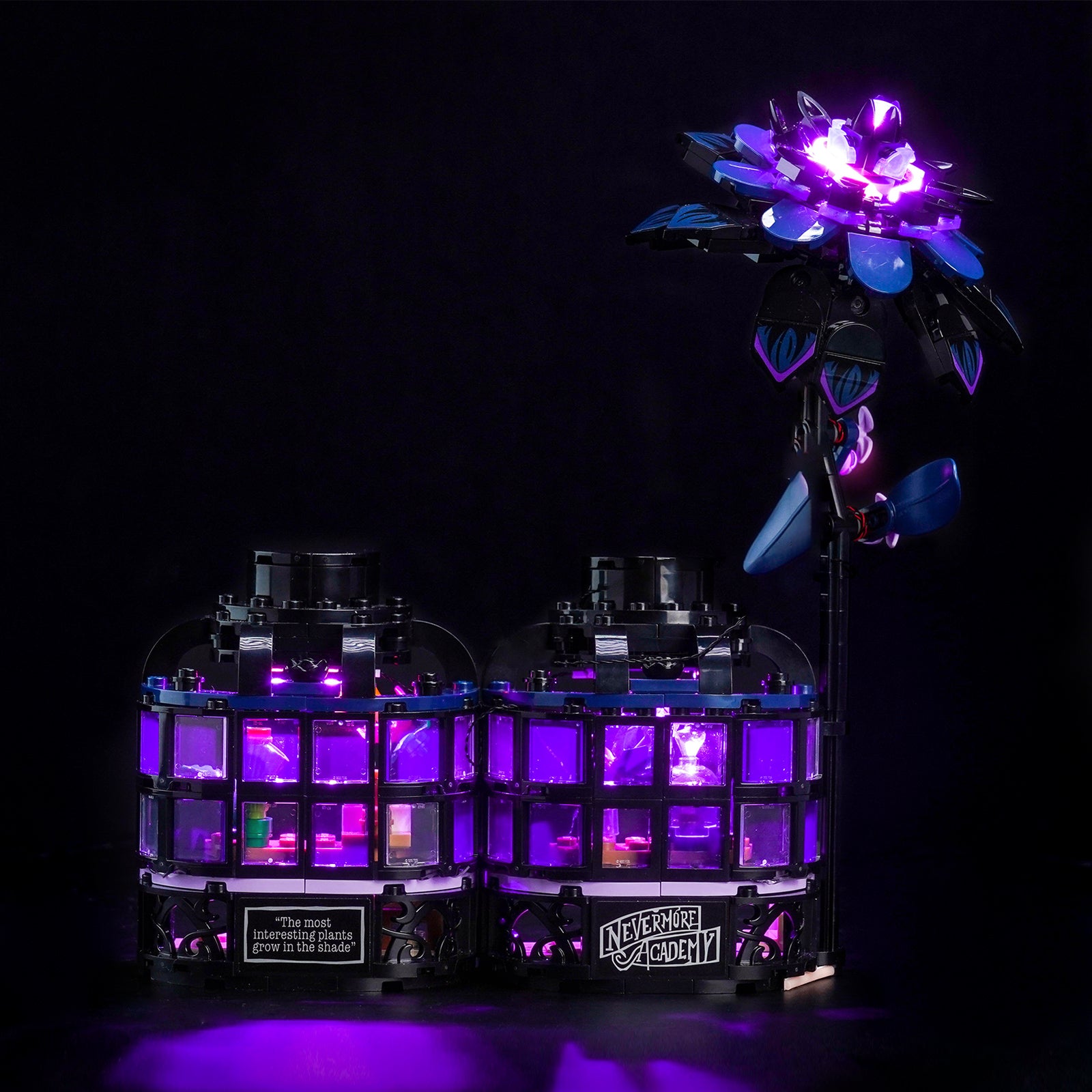 BrickBling Light Kit for LEGO Wednesday Sets Black Dahlia Flower 76784