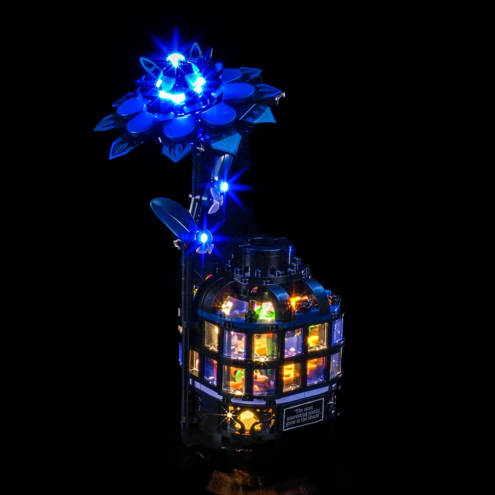 BrickBling Light Kit for LEGO Wednesday Sets Black Dahlia Flower 76784