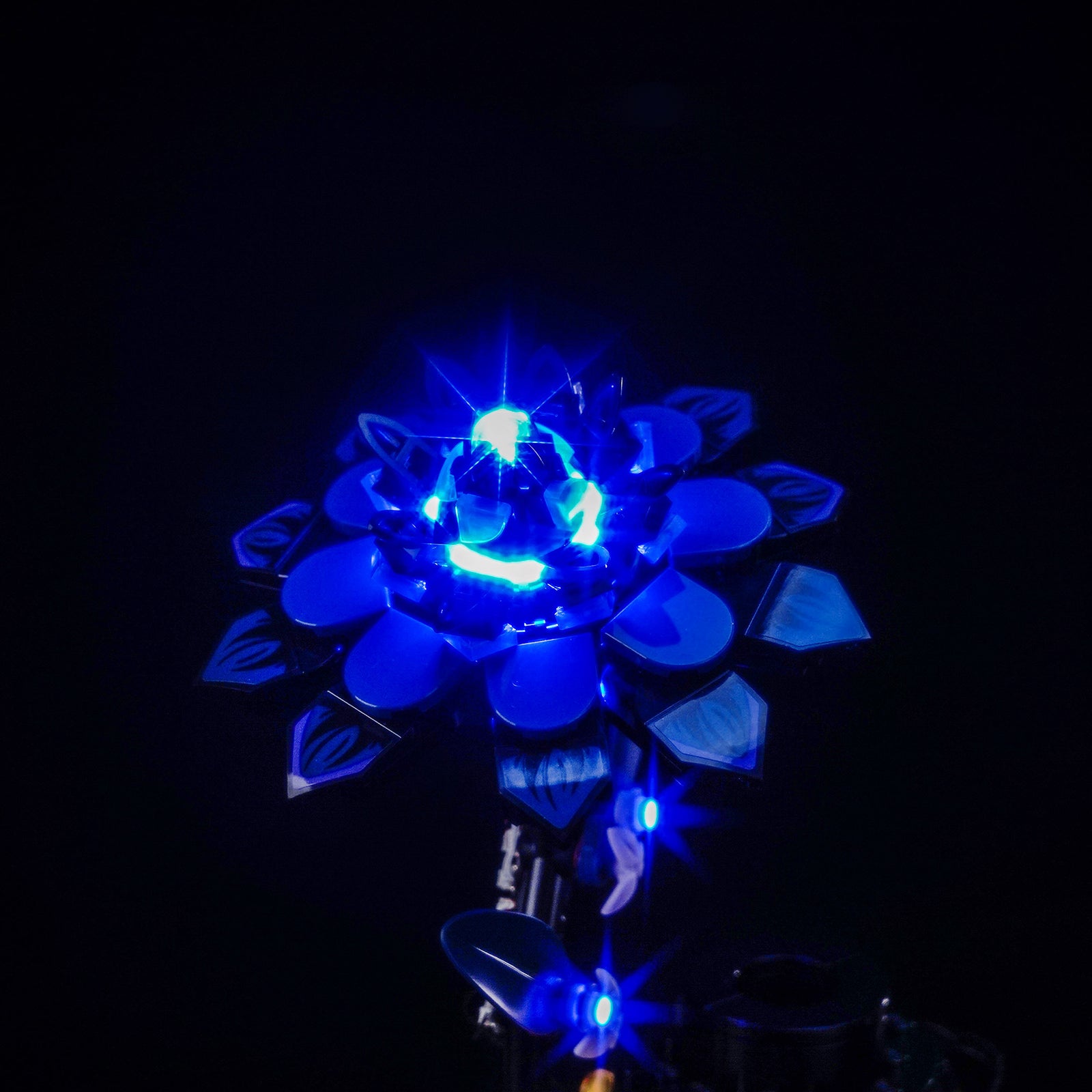 BrickBling Light Kit for LEGO Wednesday Sets Black Dahlia Flower 76784