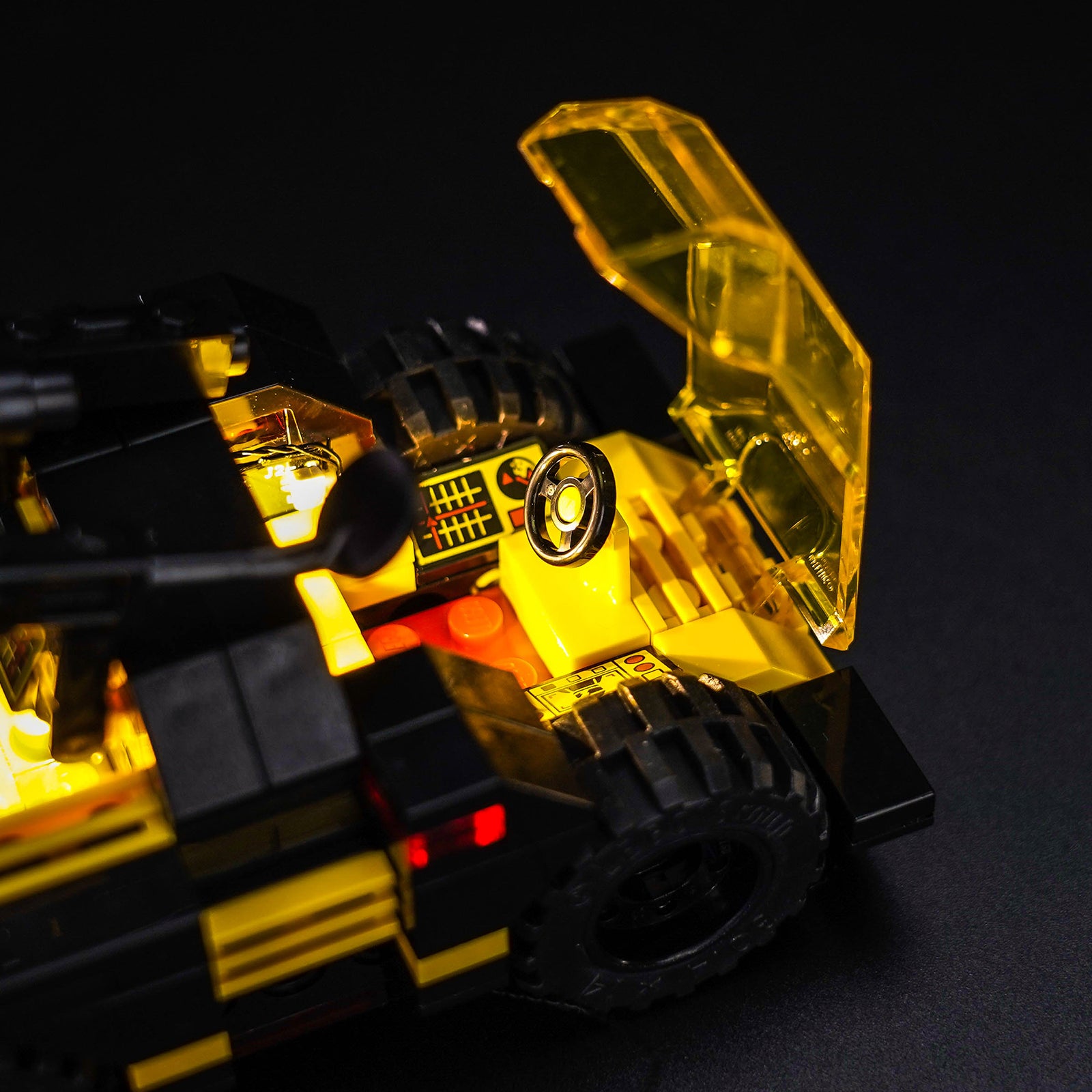 BrickBling Light Kit for LEGO Icons Blacktron Renegade 10355