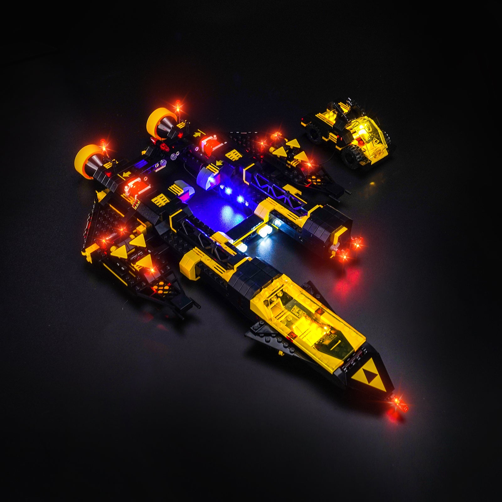 BrickBling Light Kit for LEGO Icons Blacktron Renegade 10355